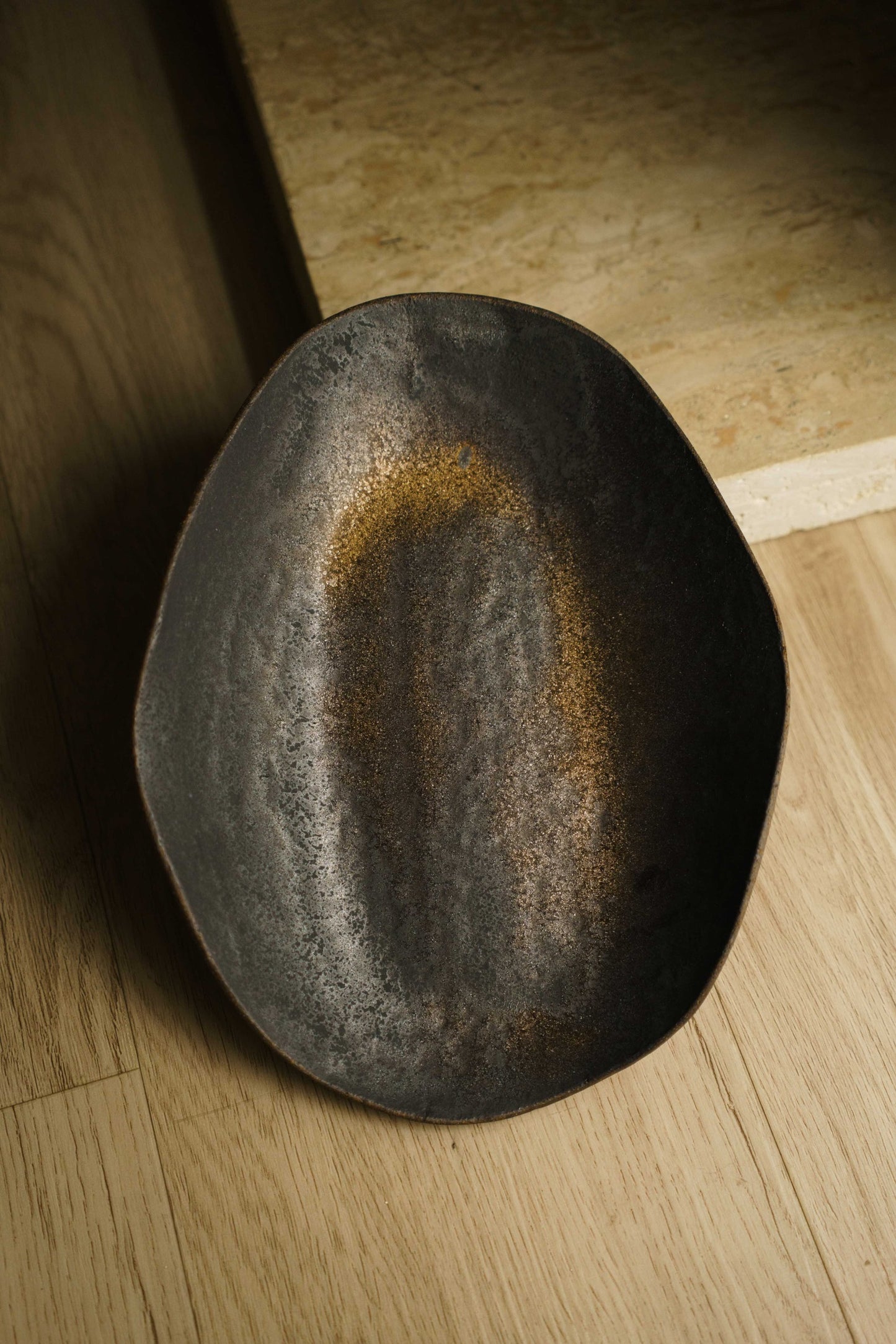 Metallic Bronze Trinket/Incense Dish
