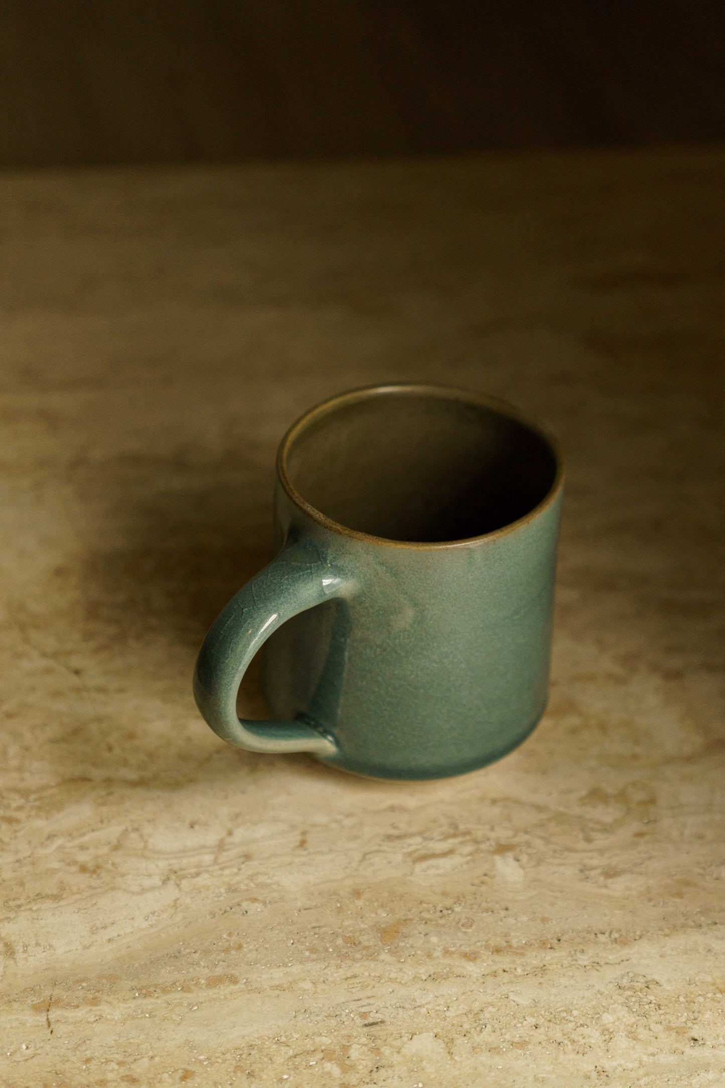 Mug in Deep Turquoise- Seconds