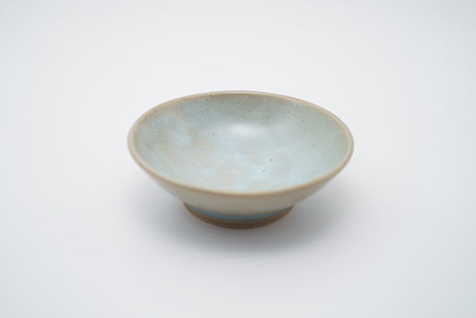 Small Shallow Bowl in Light Blue
