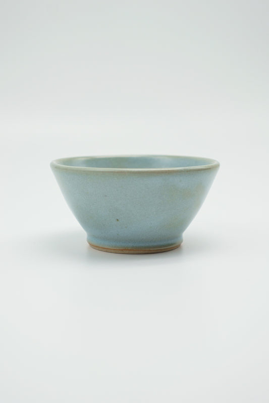 Small Ice Cream Bowl in Icy Crackle Blue