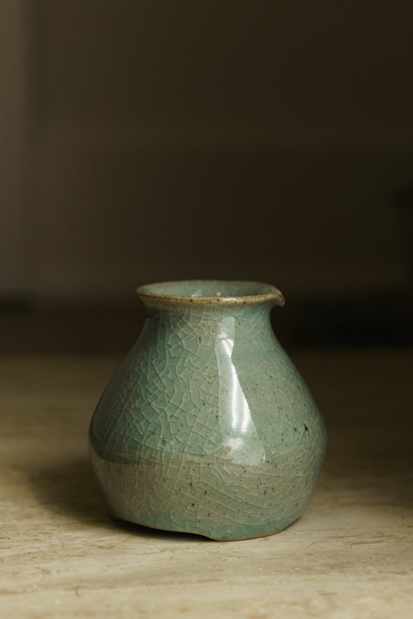 Celadon Three-Foot Pourer
