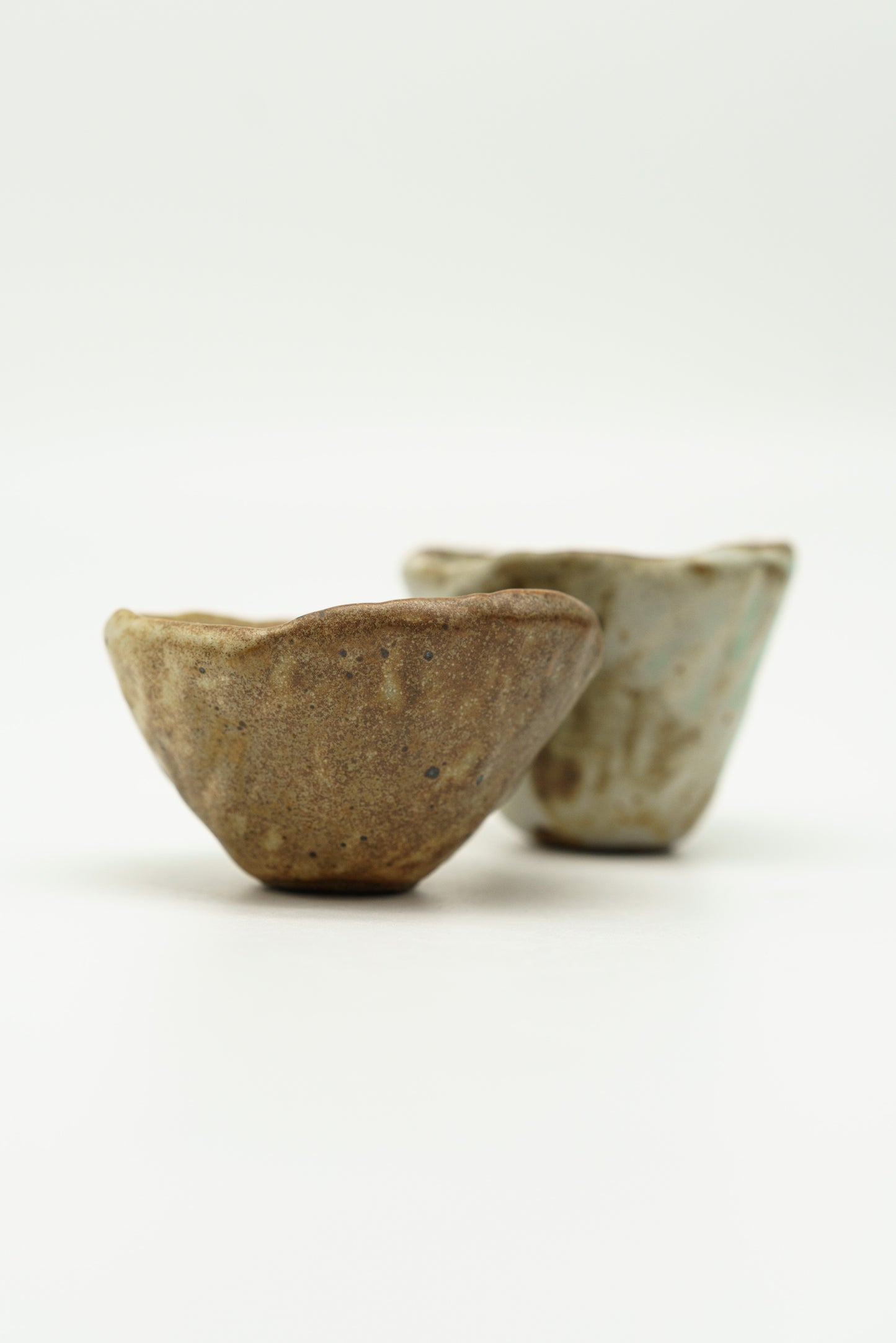 Handbuilt Toasted Cups
