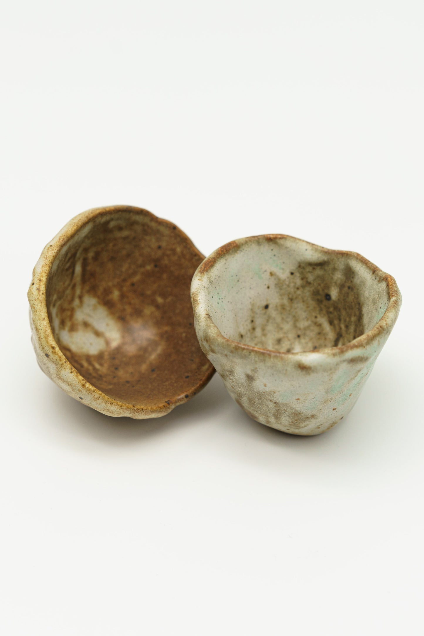 Handbuilt Toasted Cups