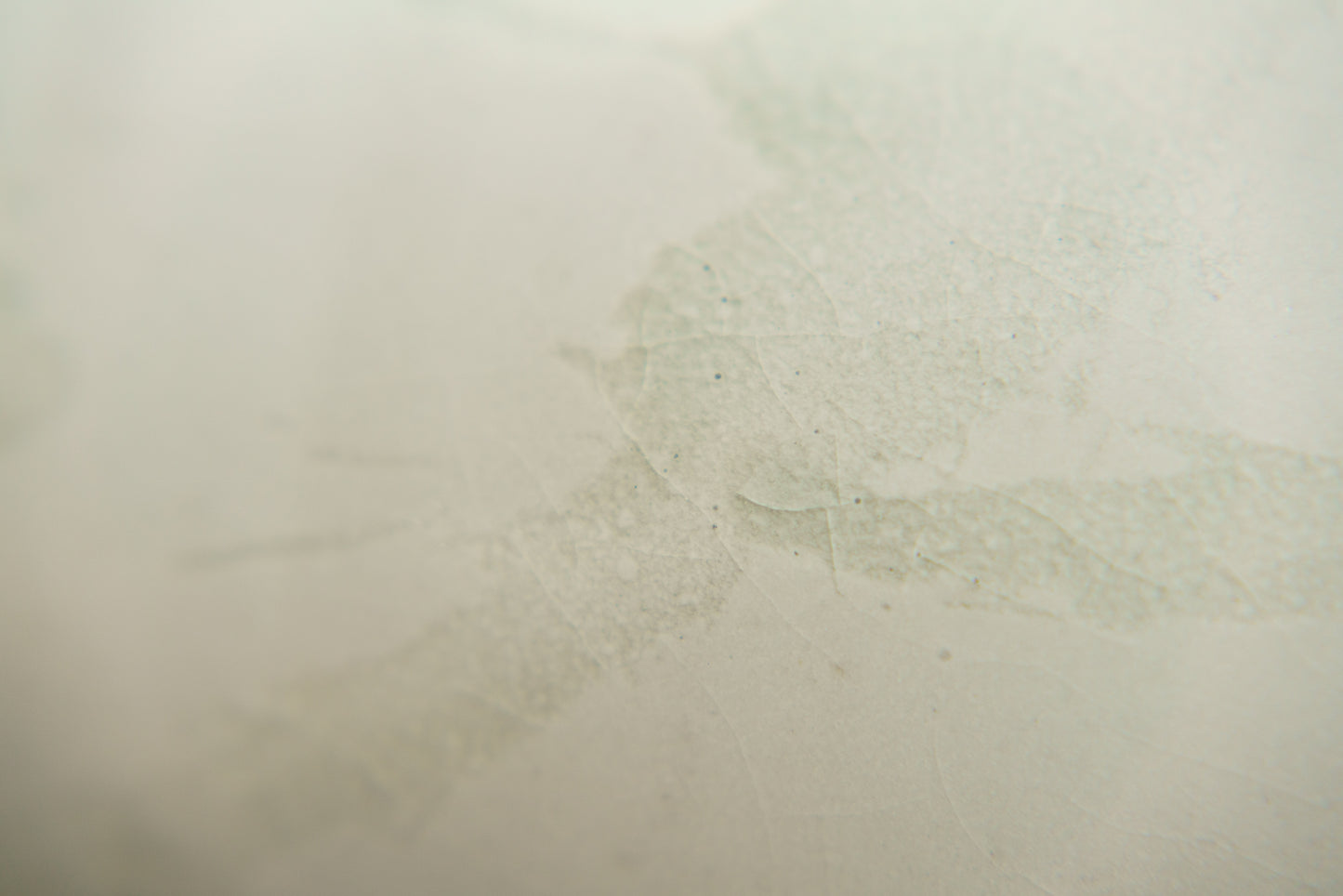 Tapered Vase in White Splatter
