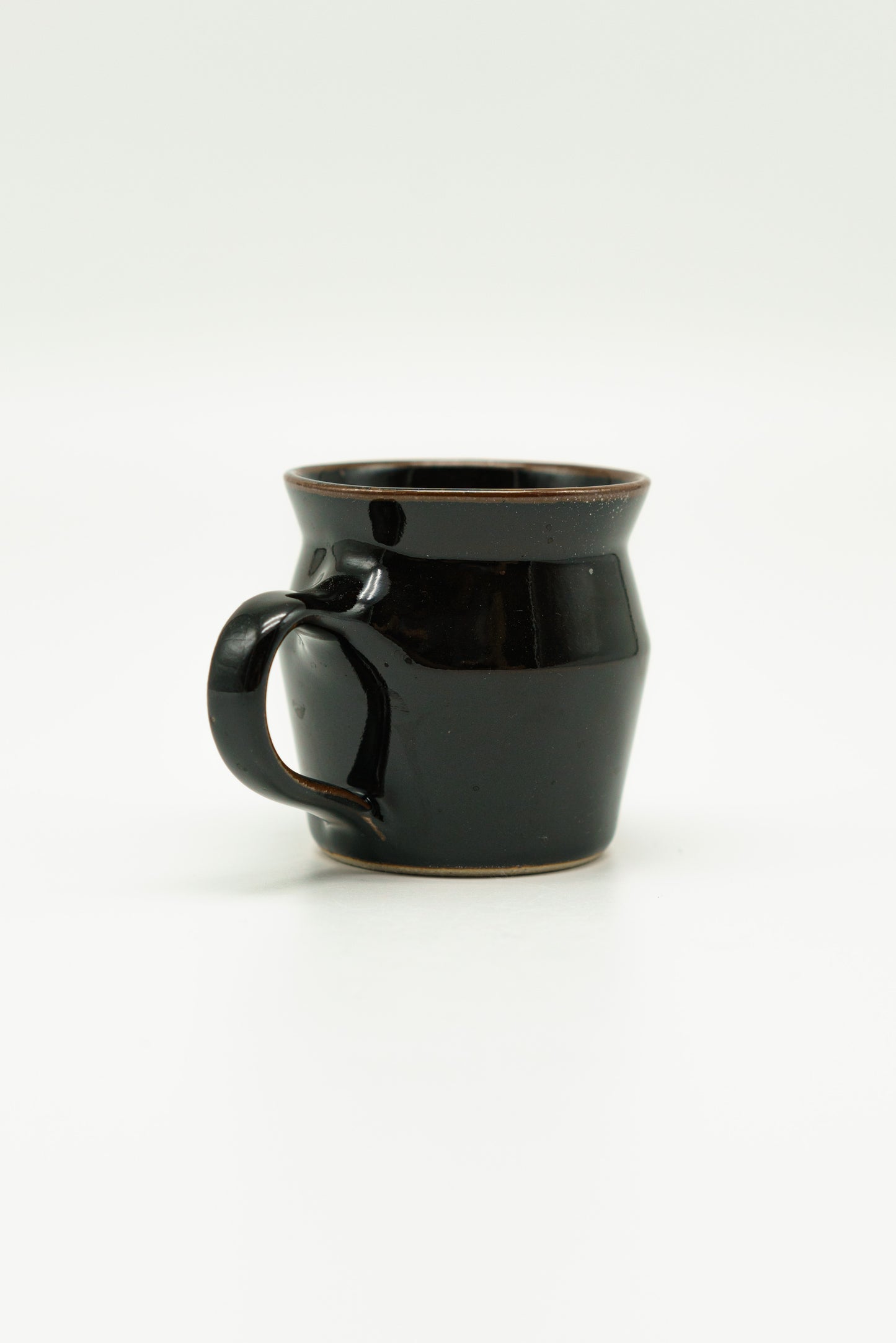 Black Angled Mug