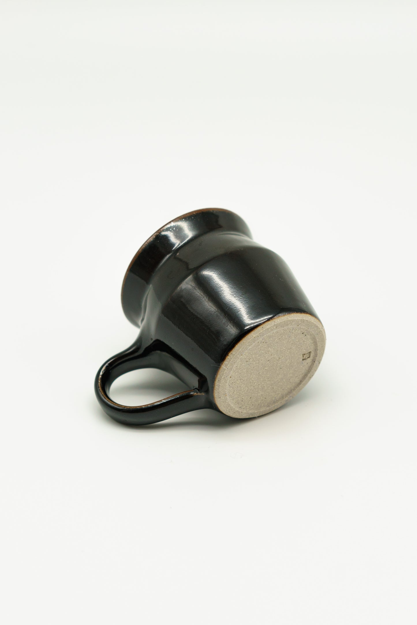 Black Angled Mug