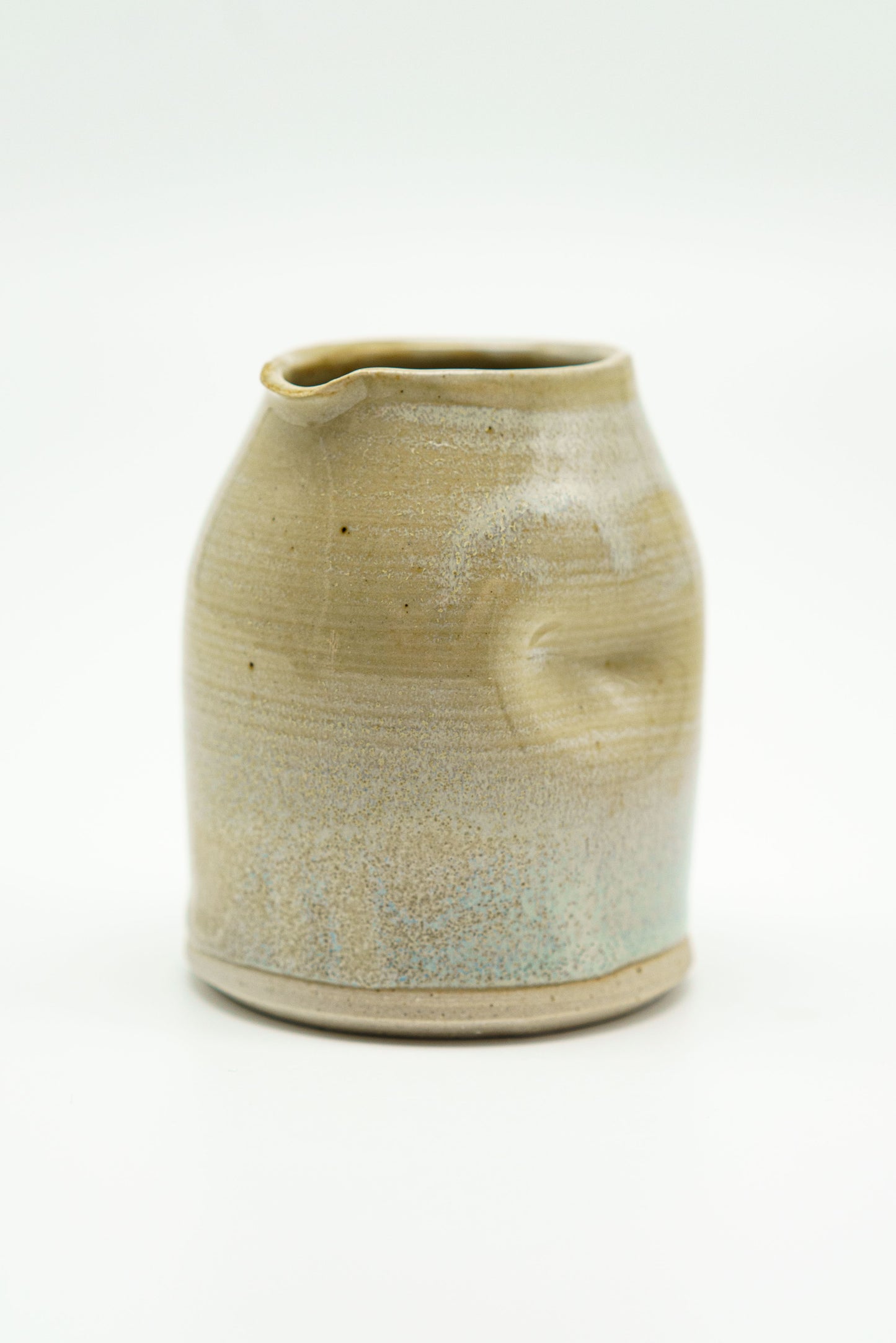 Dainty Indented Pourer in Frosted Sand