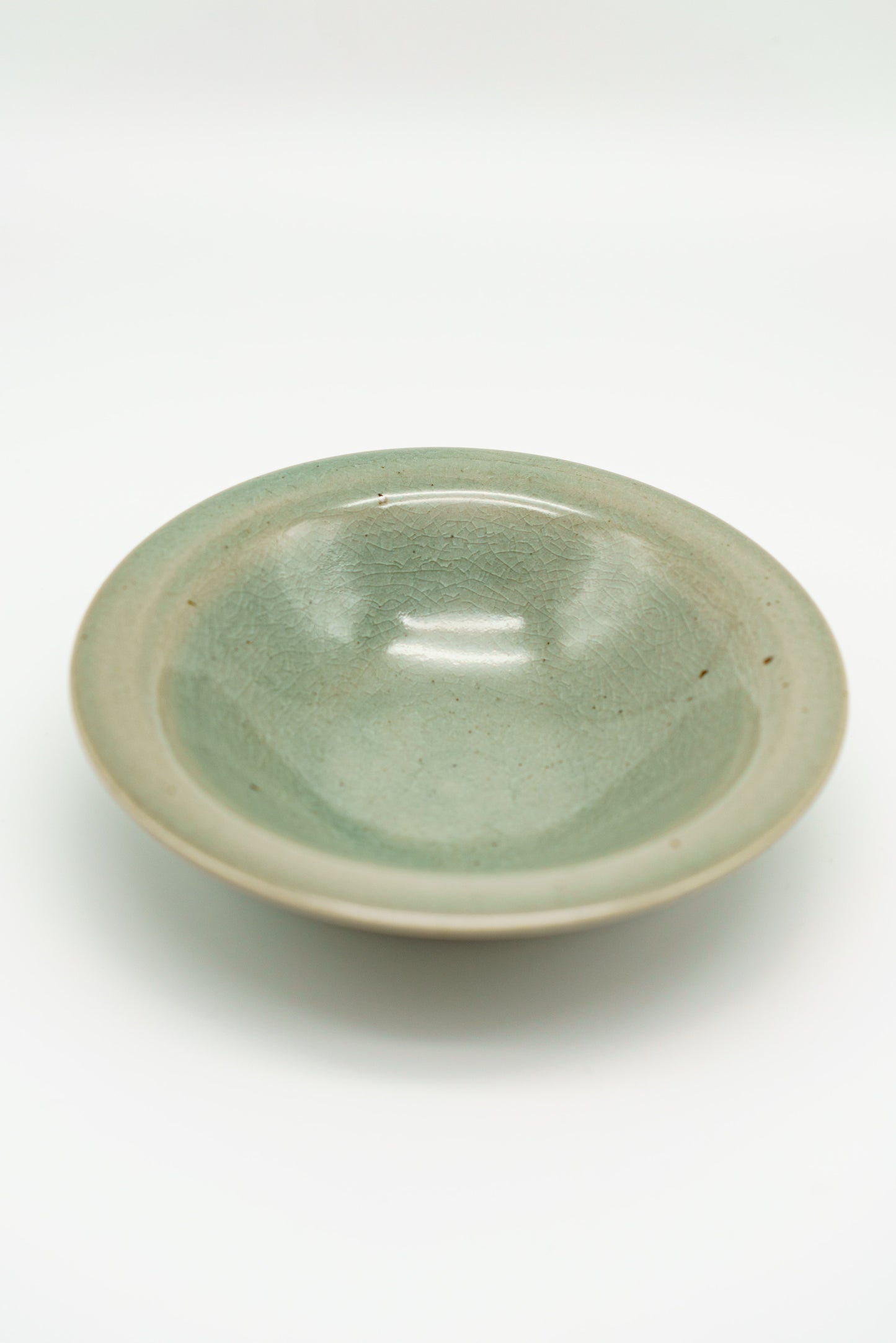 Wide Rim Celadon Bowl