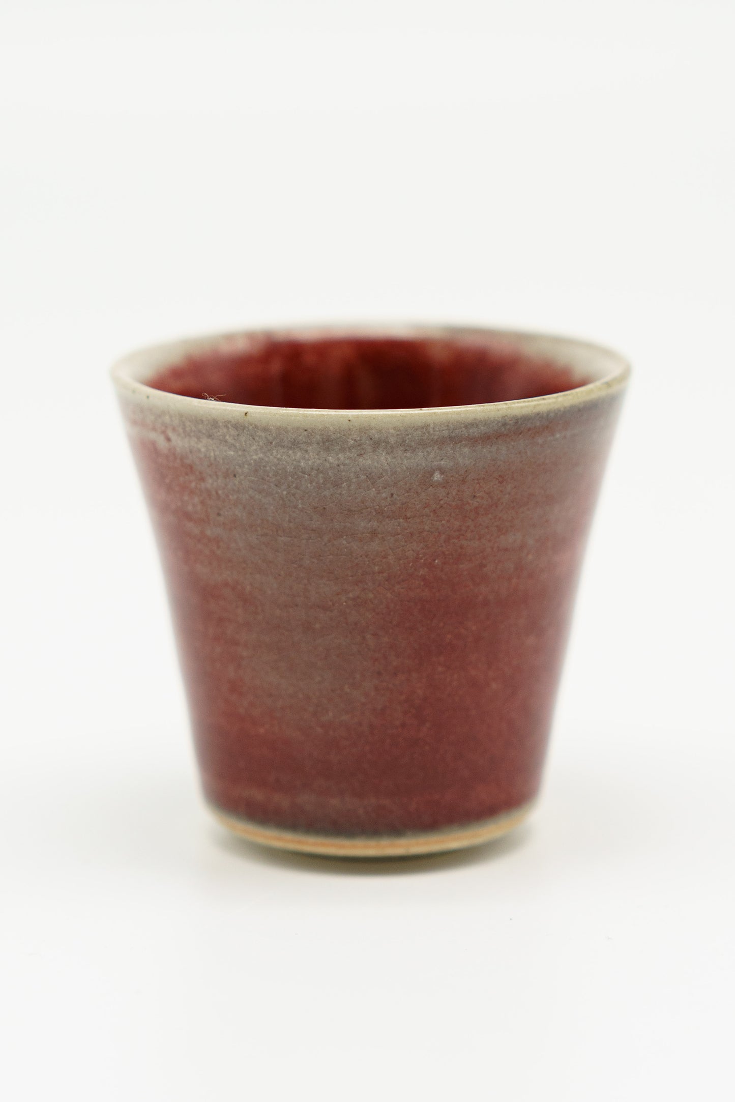 Small Red Tapered Cup