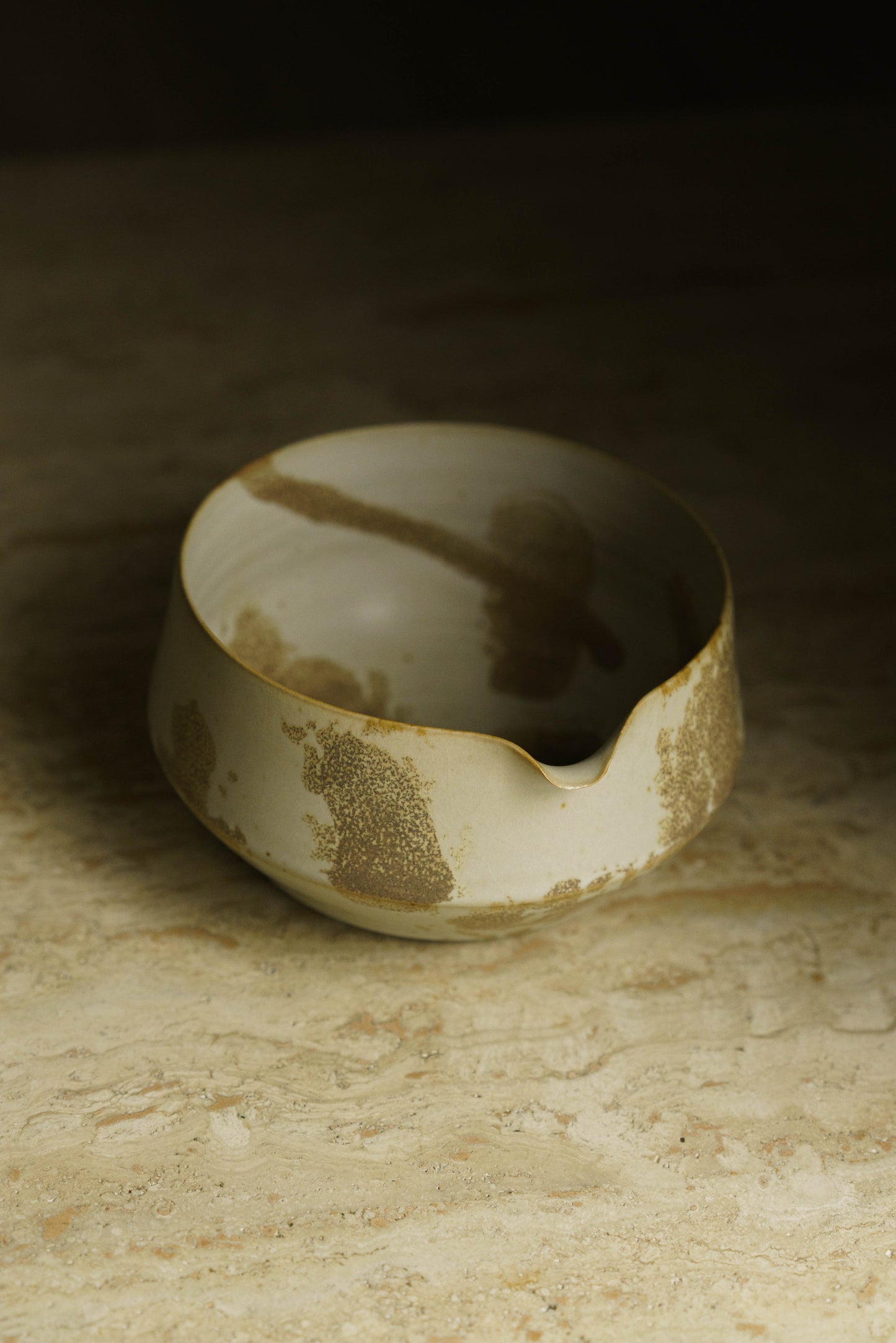 Spotted Matcha Bowl