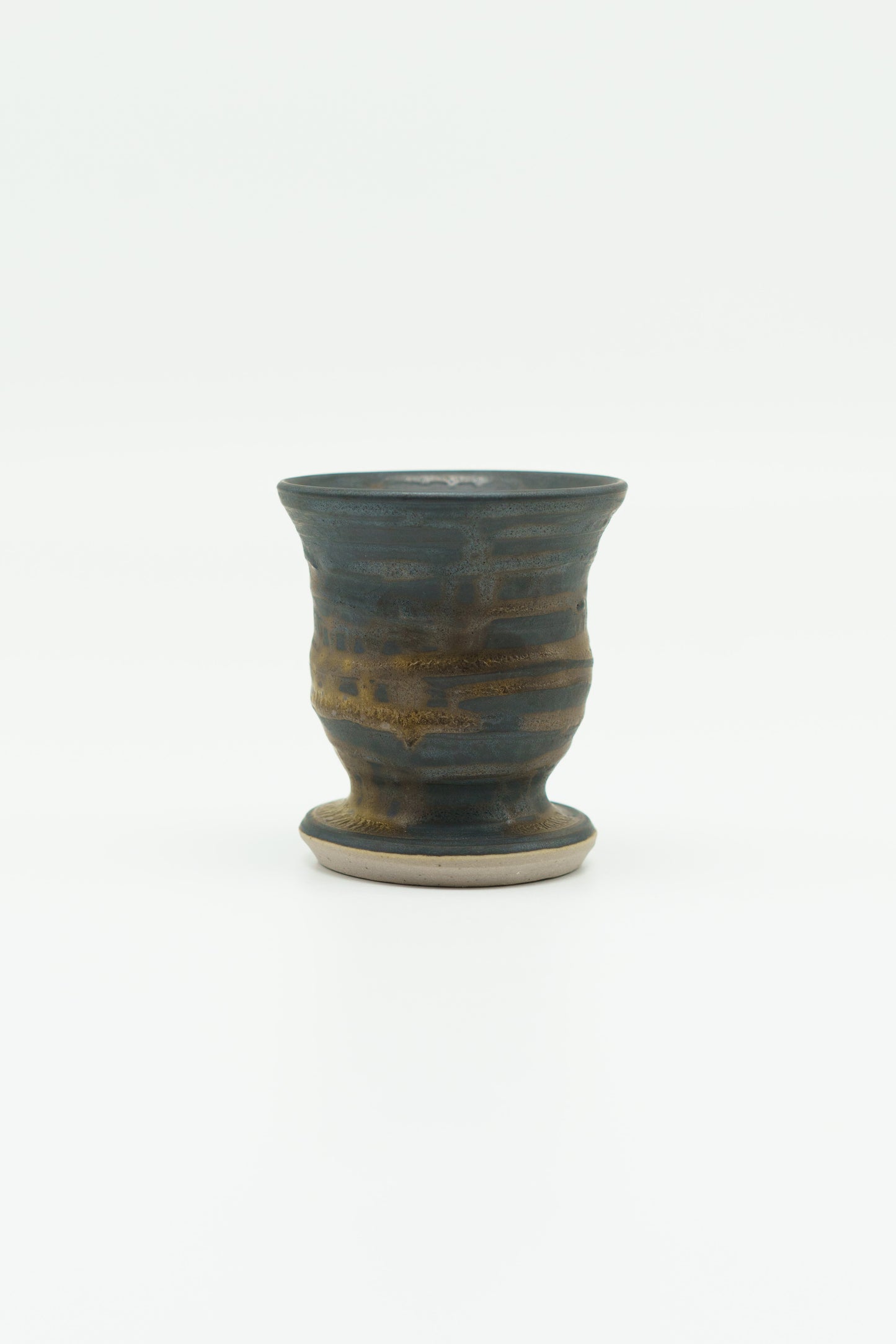 Almost Metal Pedestal Vase