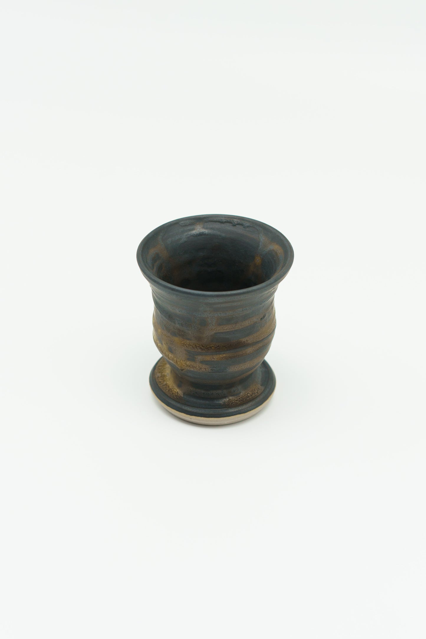 Almost Metal Pedestal Vase