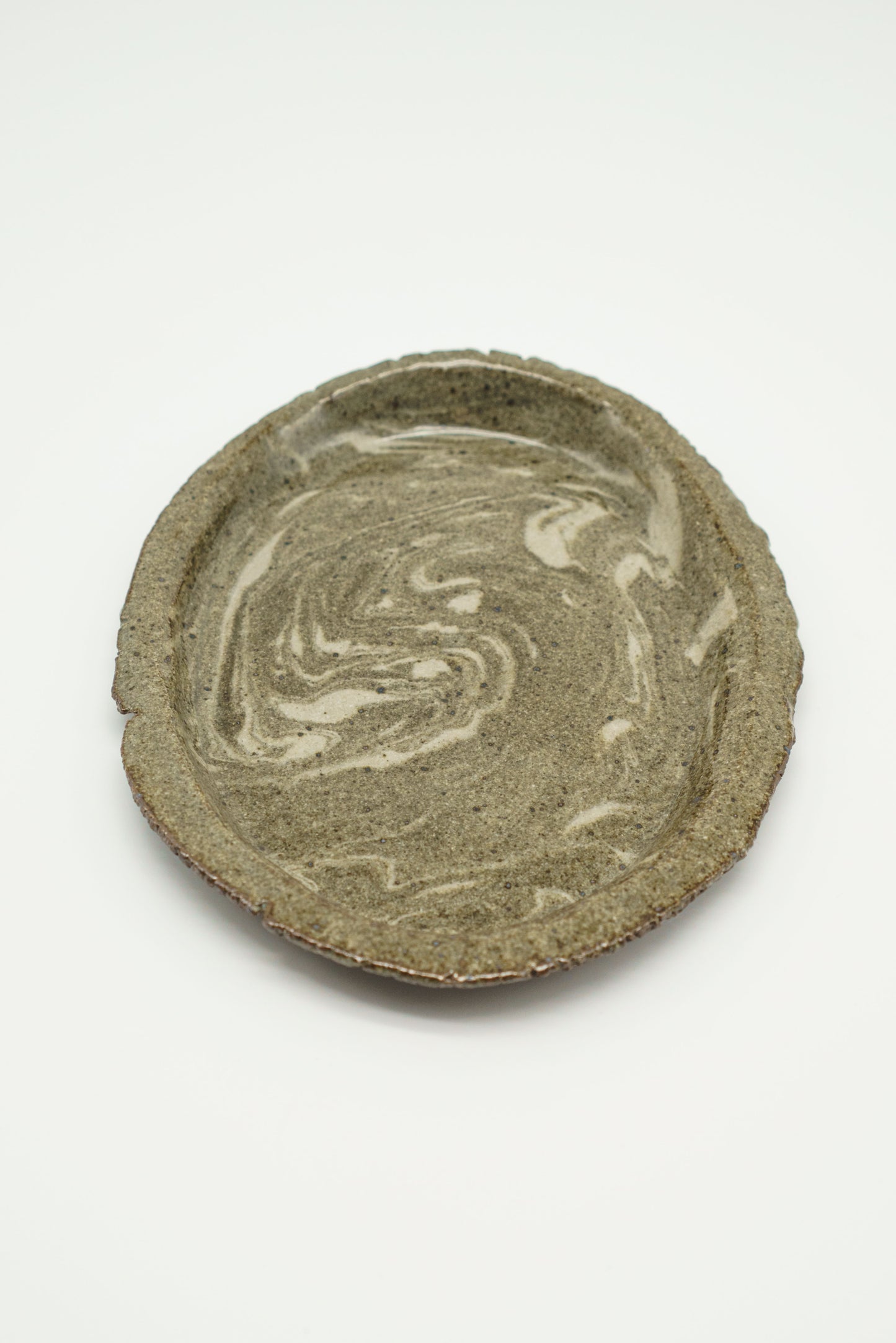 Marbled Oval Tray