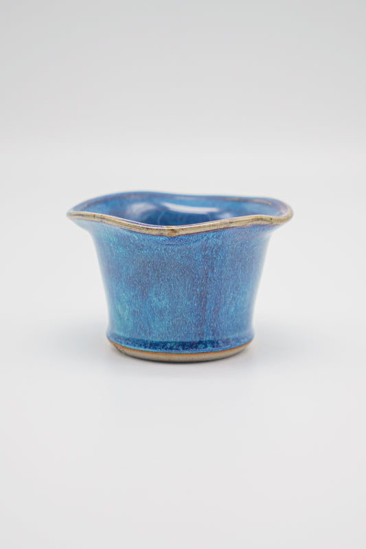 Small Cerulean Flower Pot