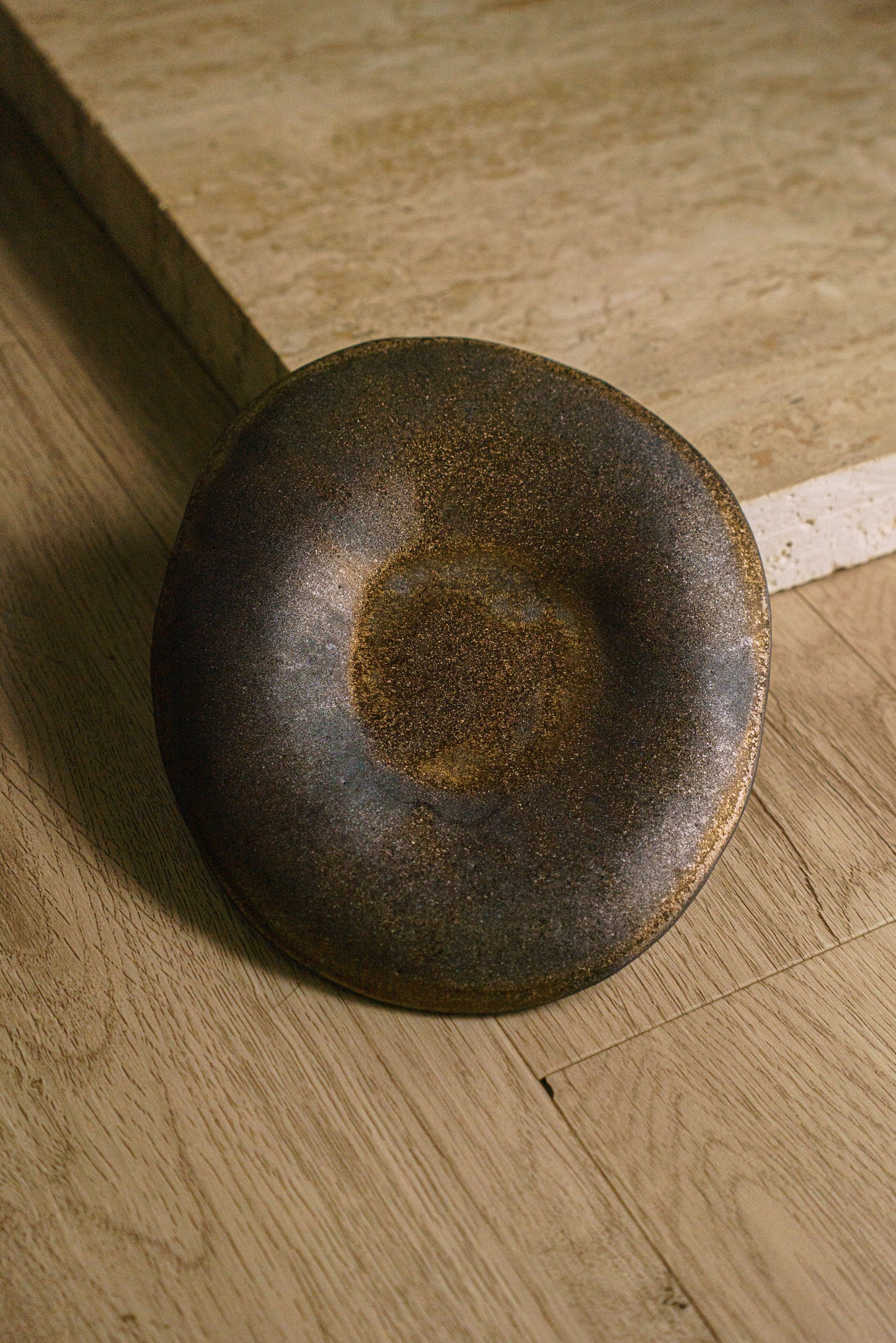 Metallic Bronze Trinket/Incense Dish