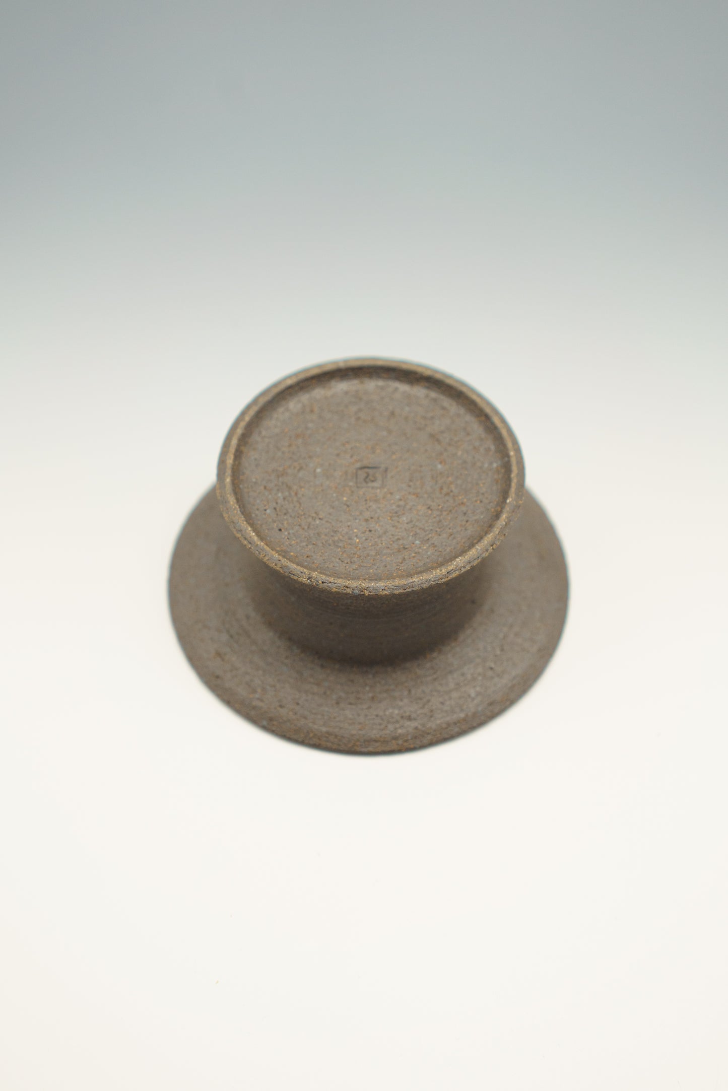 Pedestal Trinket Dish in Bare Clay