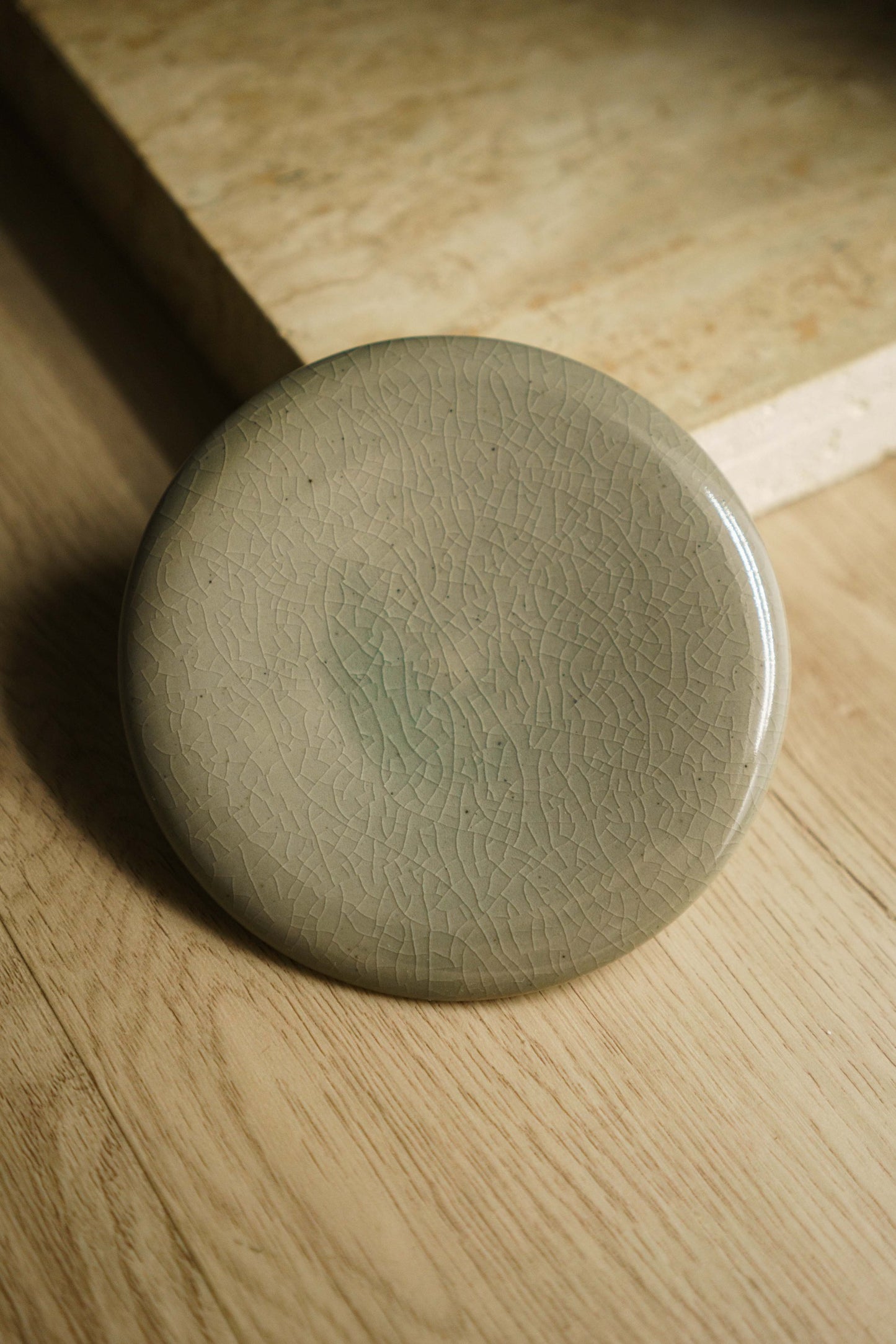 Celadon Bubble Trinket Dish