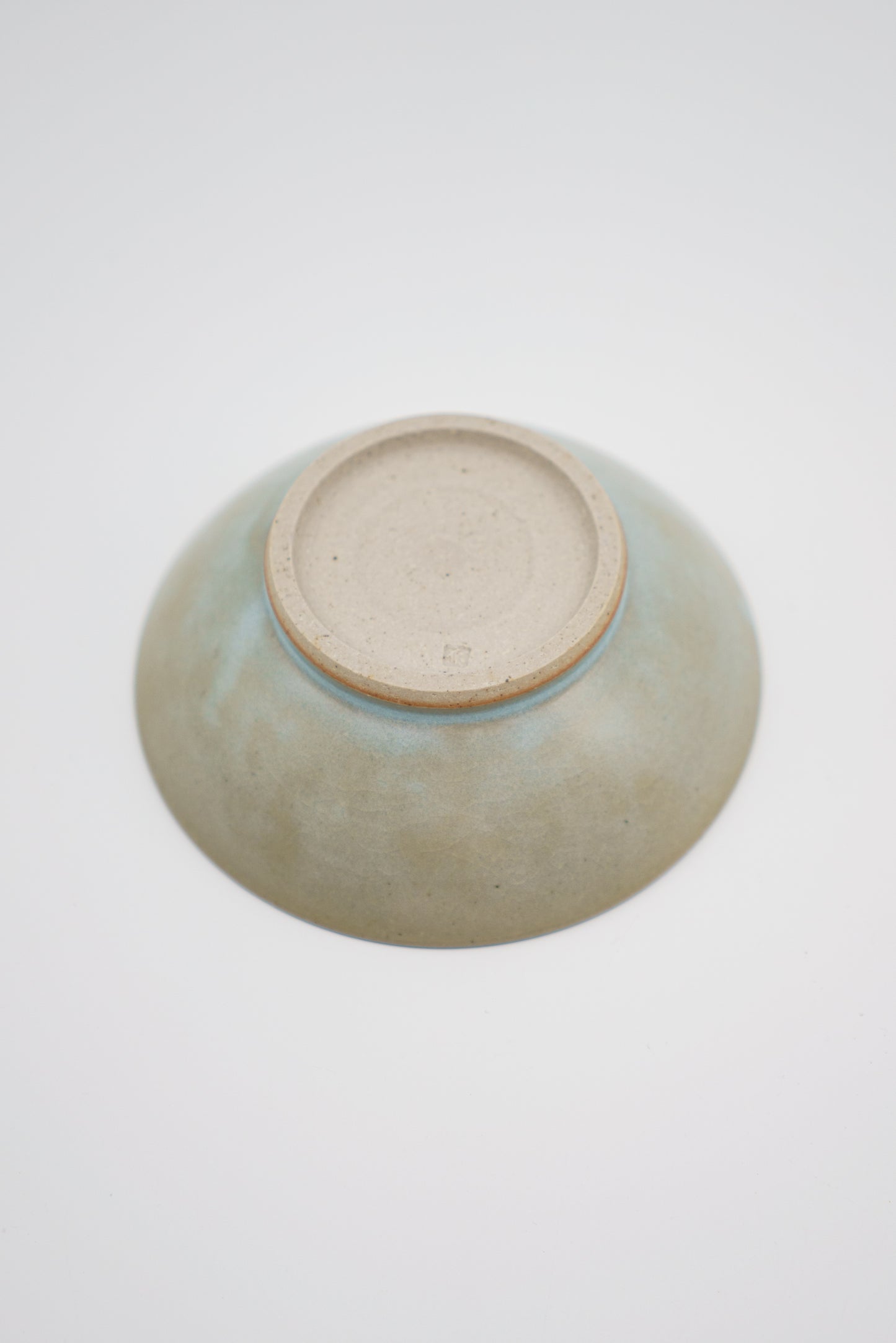 Small Shallow Bowl in Light Blue
