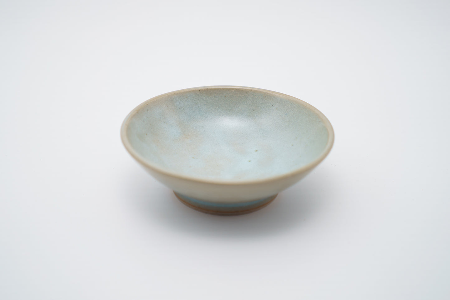 Small Shallow Bowl in Light Blue