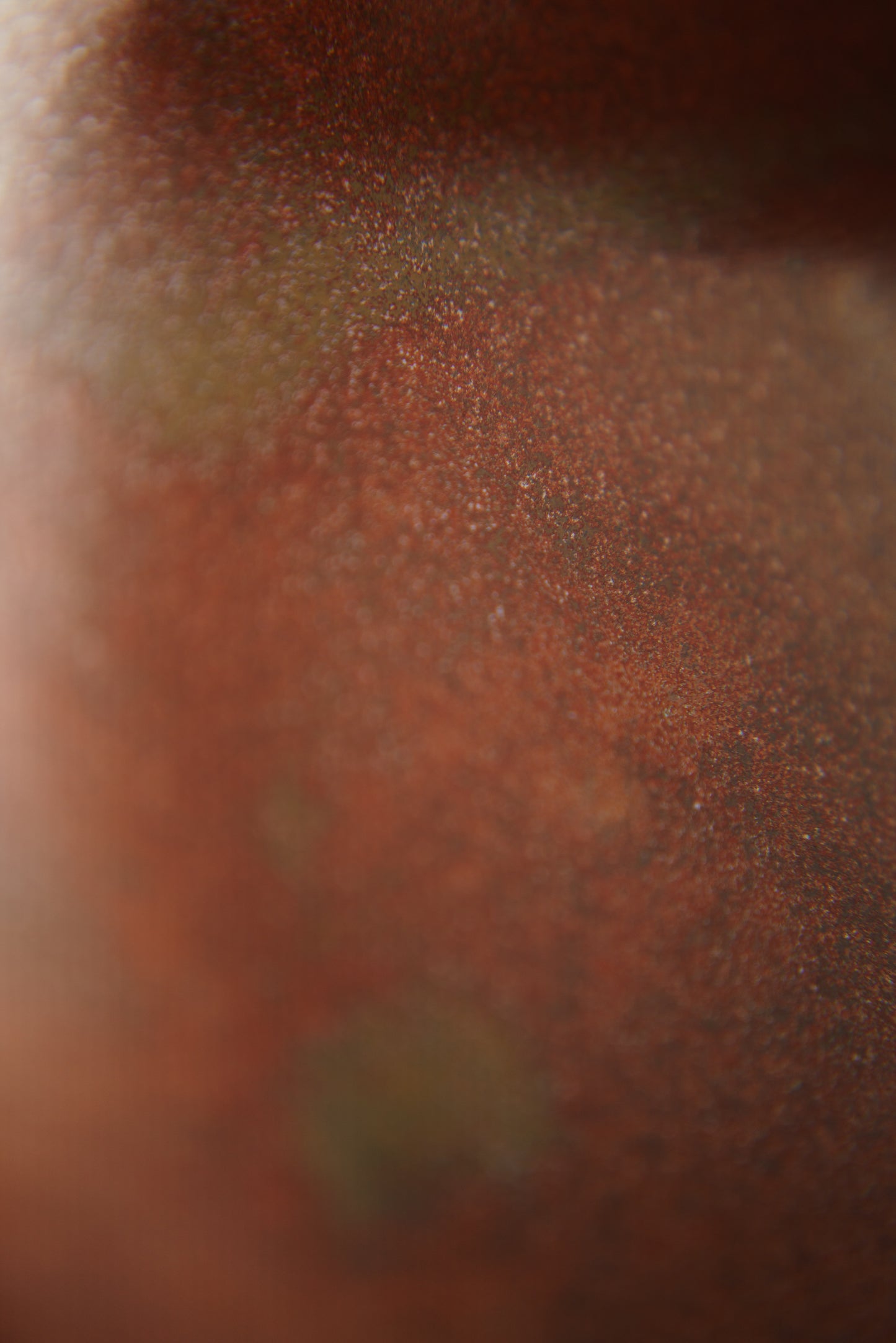 Small Shallow Bowl in Earthy Red