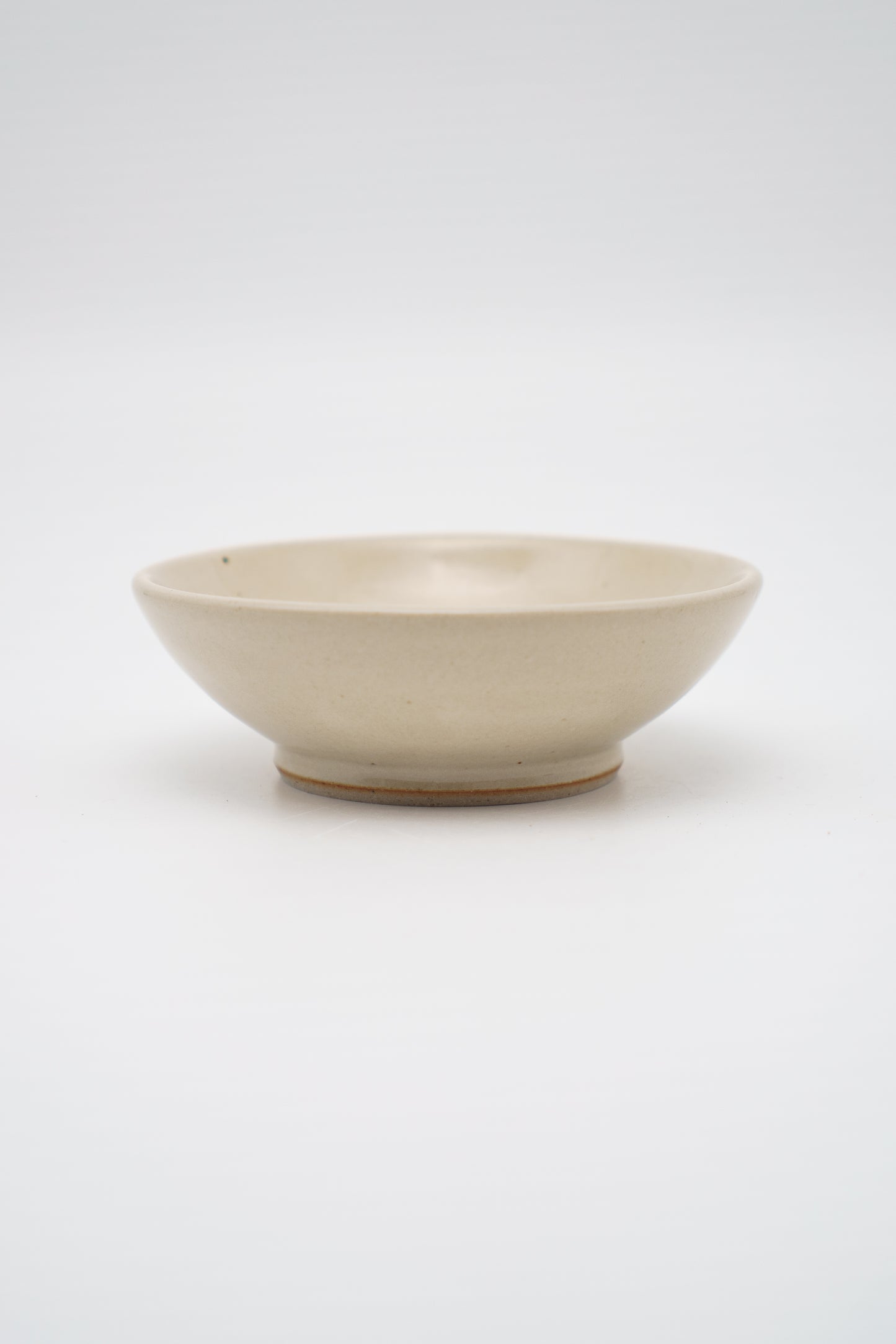 Small Shallow Bowl in Cream