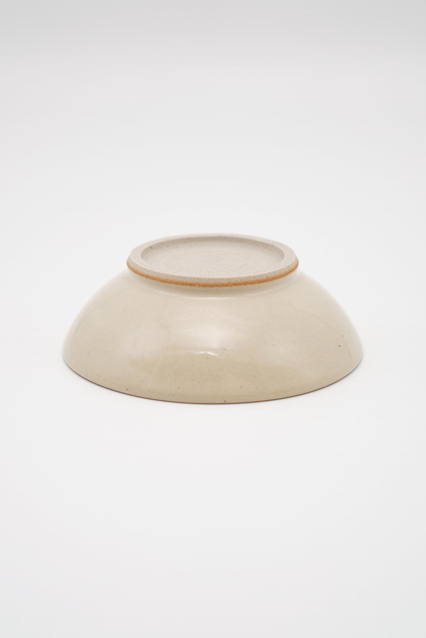 Small Shallow Bowl in Cream