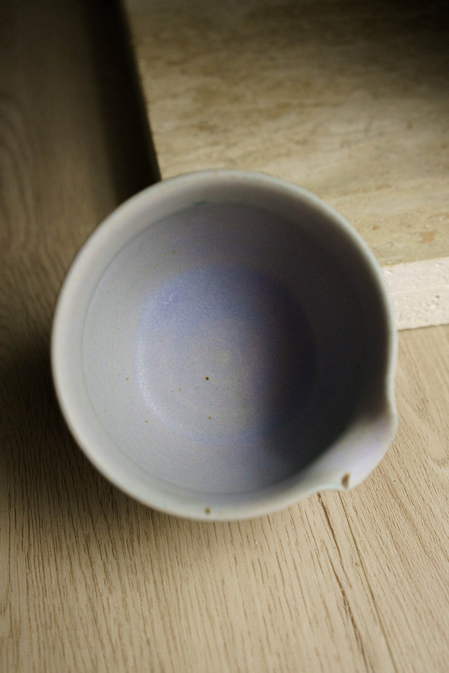 Collared Matcha Bowl in Lavender
