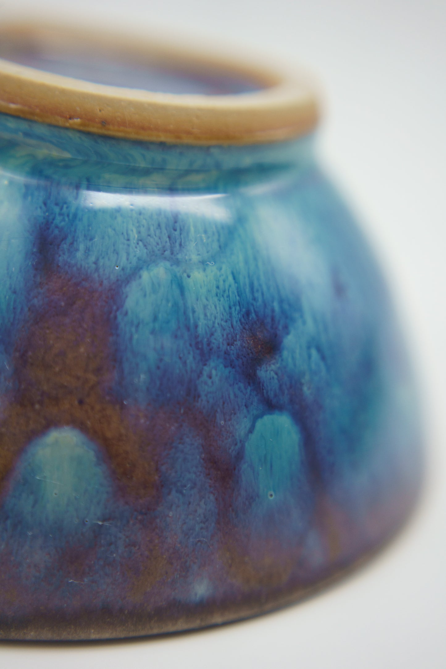 SECONDS- Small Ice Cream Bowl in Cerulean Blue