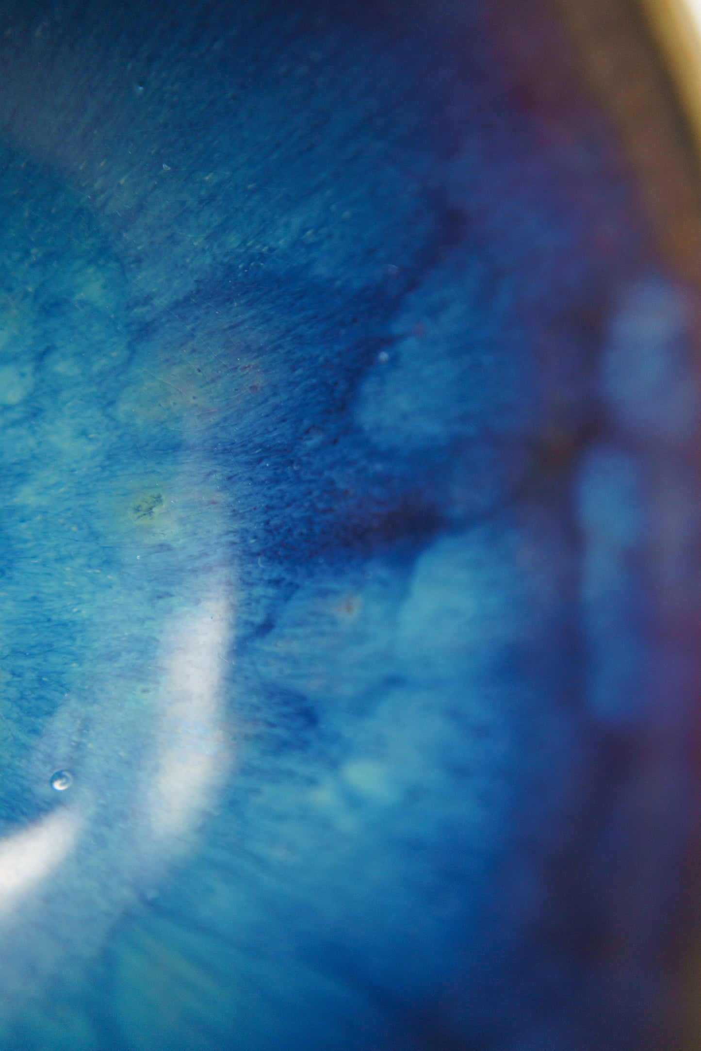 SECONDS- Small Ice Cream Bowl in Cerulean Blue