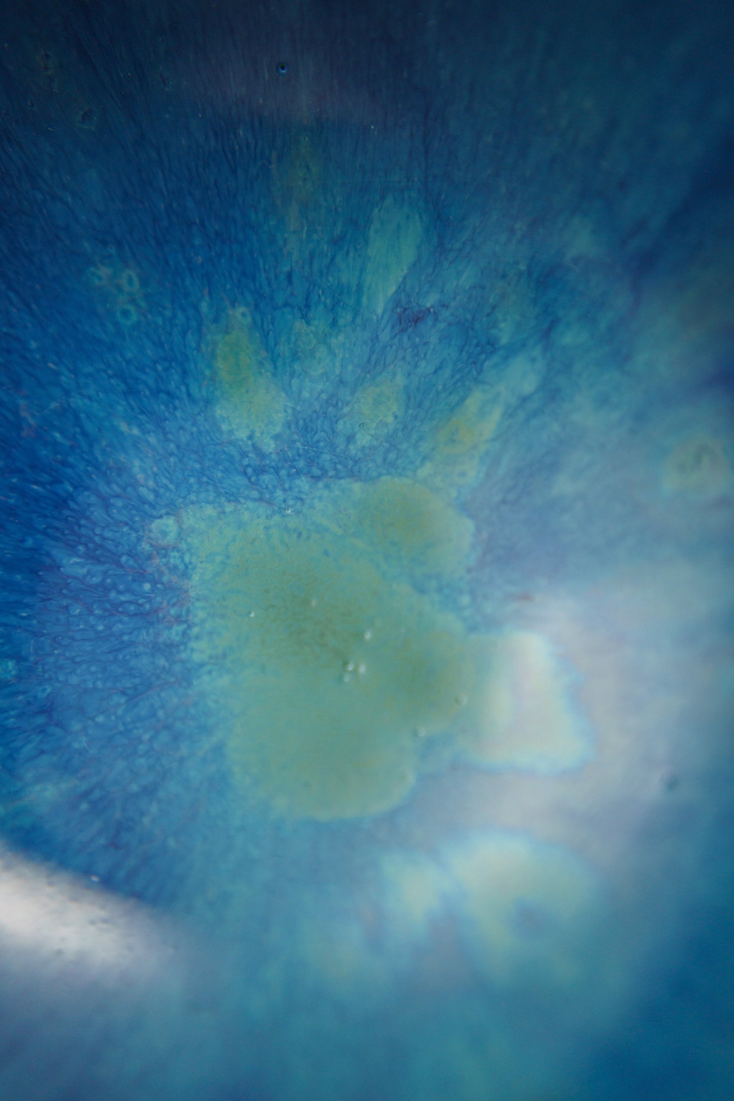 SECONDS- Small Ice Cream Bowl in Cerulean Blue