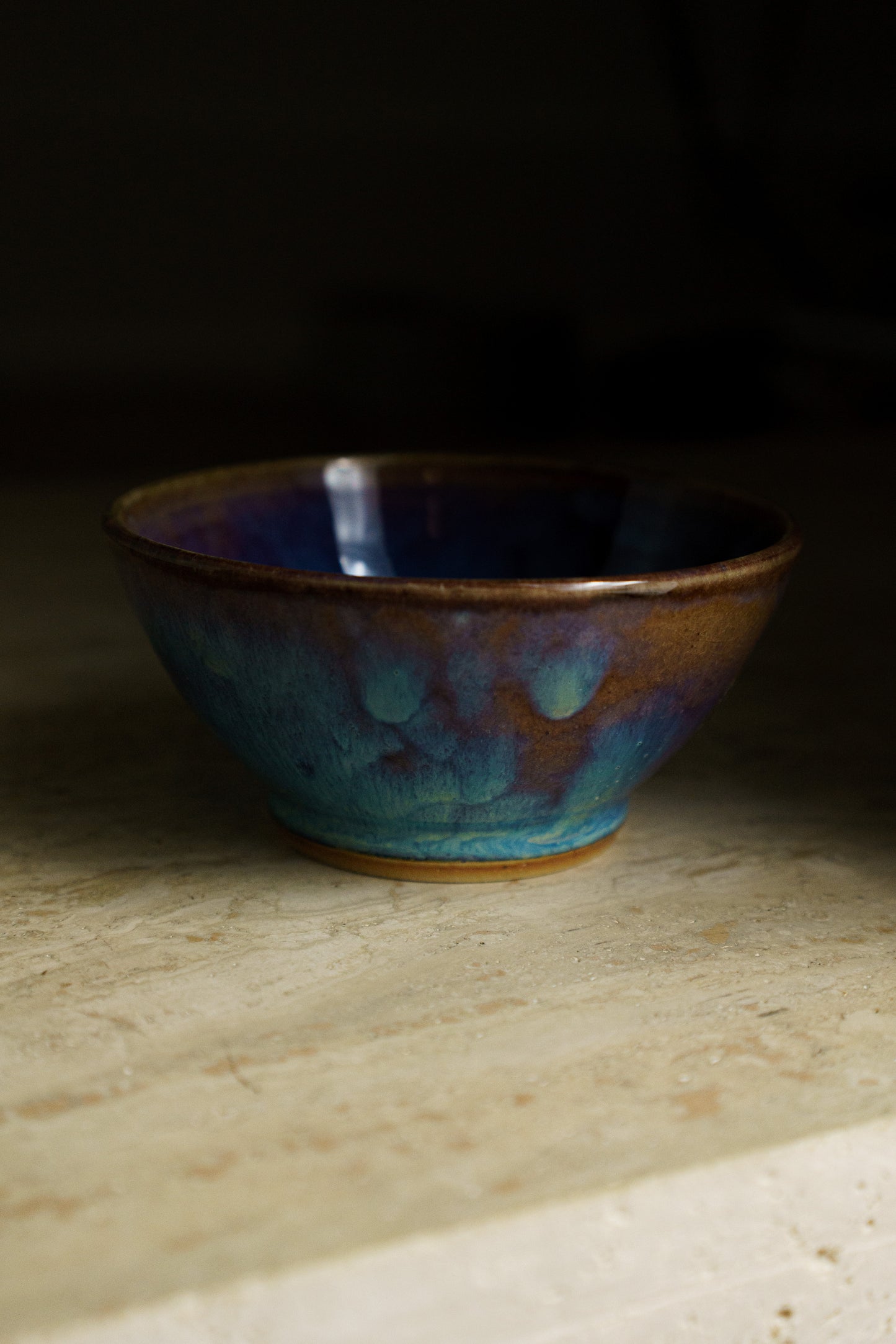 SECONDS- Small Ice Cream Bowl in Cerulean Blue