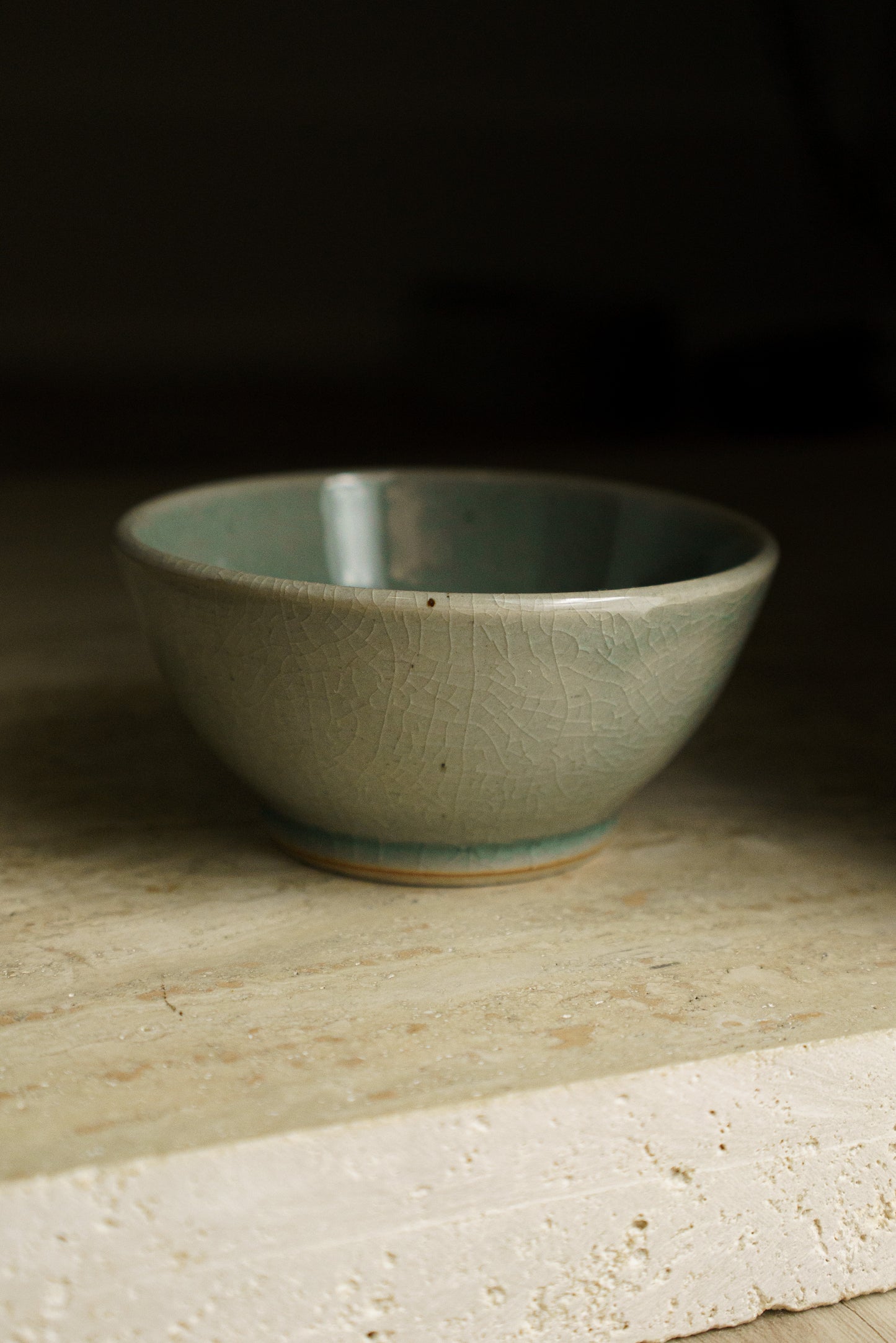 Small Ice Cream Bowl in Celadon