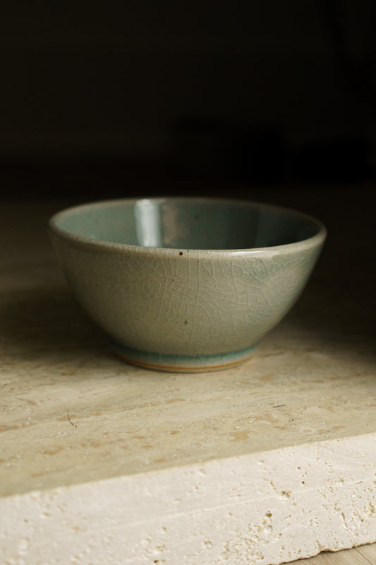Small Ice Cream Bowl in Celadon