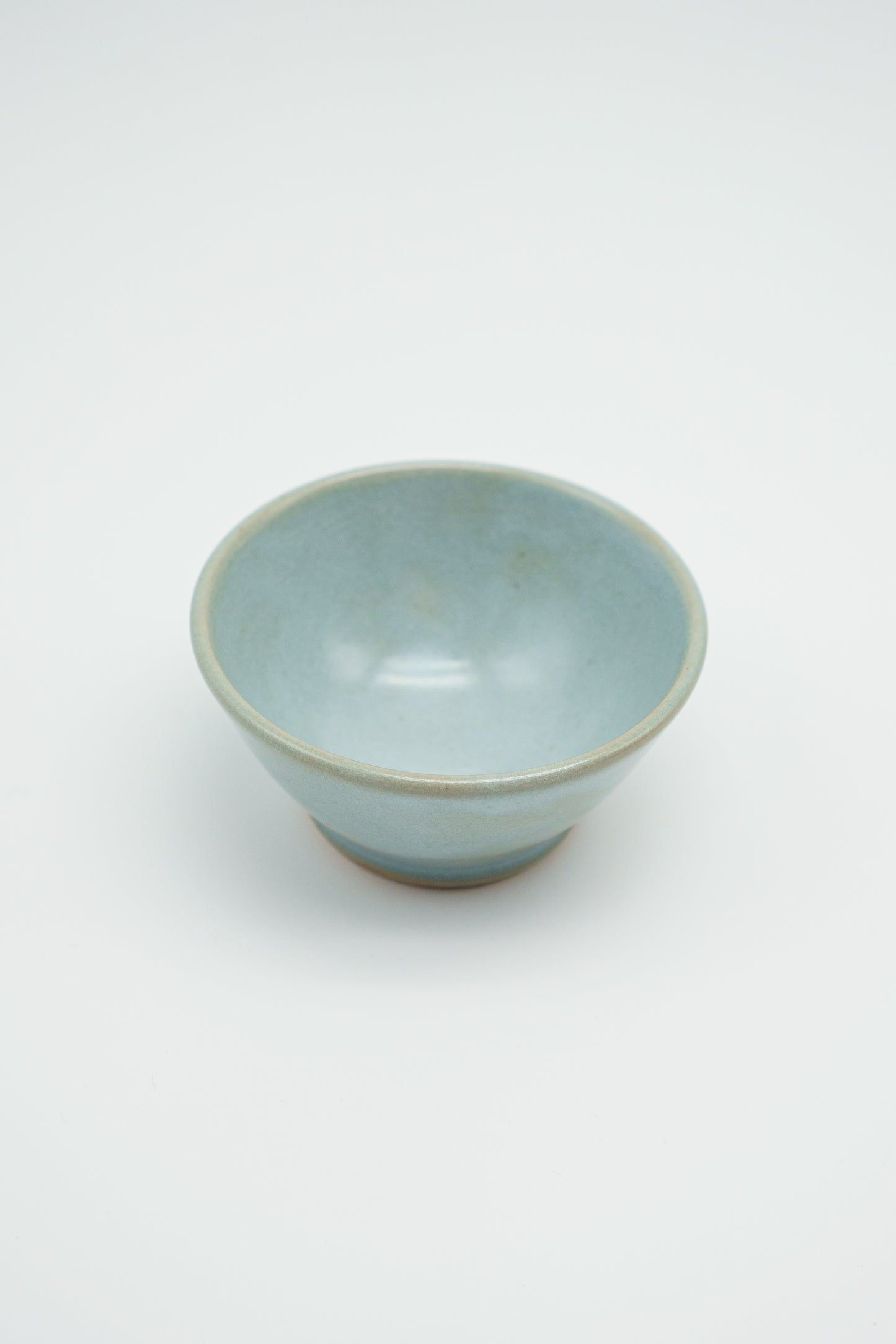 Small Ice Cream Bowl in Icy Crackle Blue