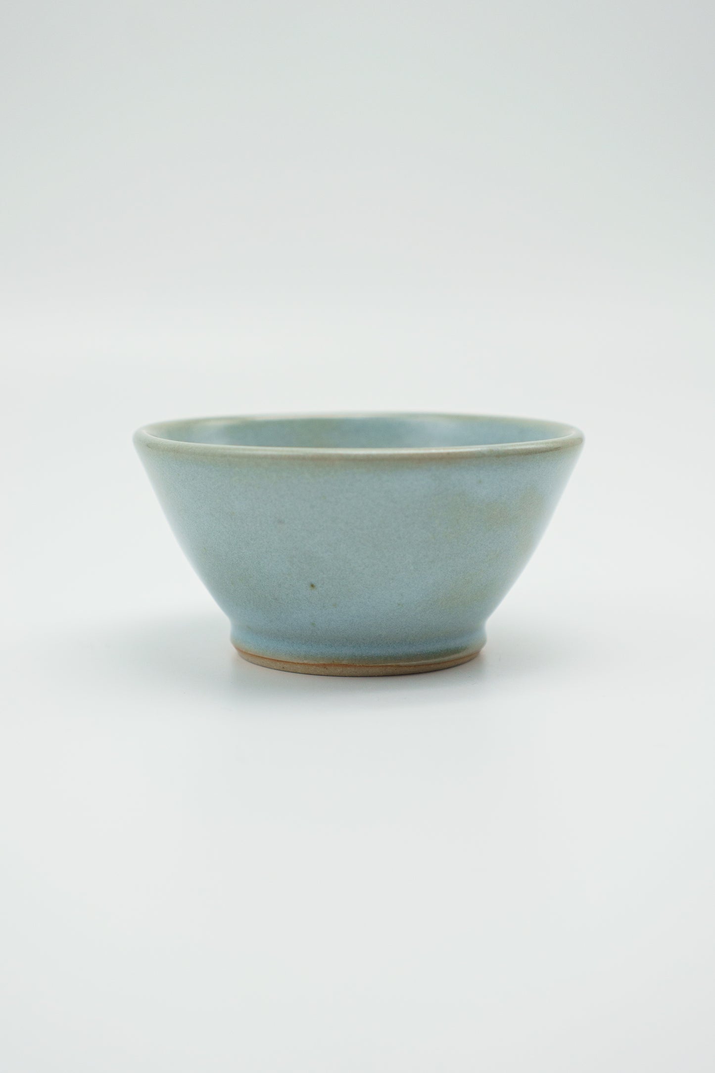 Small Ice Cream Bowl in Icy Crackle Blue
