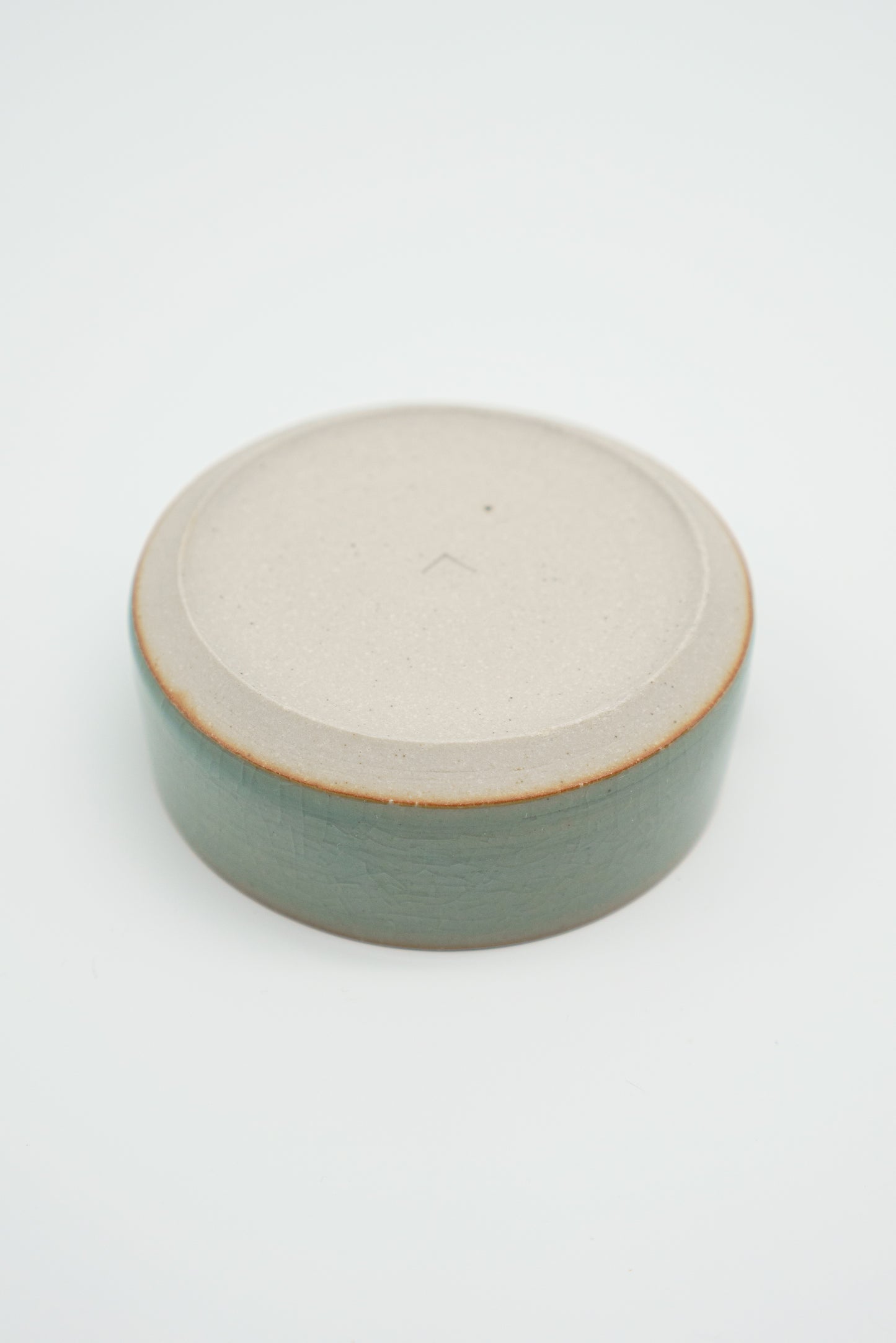 Medium Notched Mini Dish in Celadon