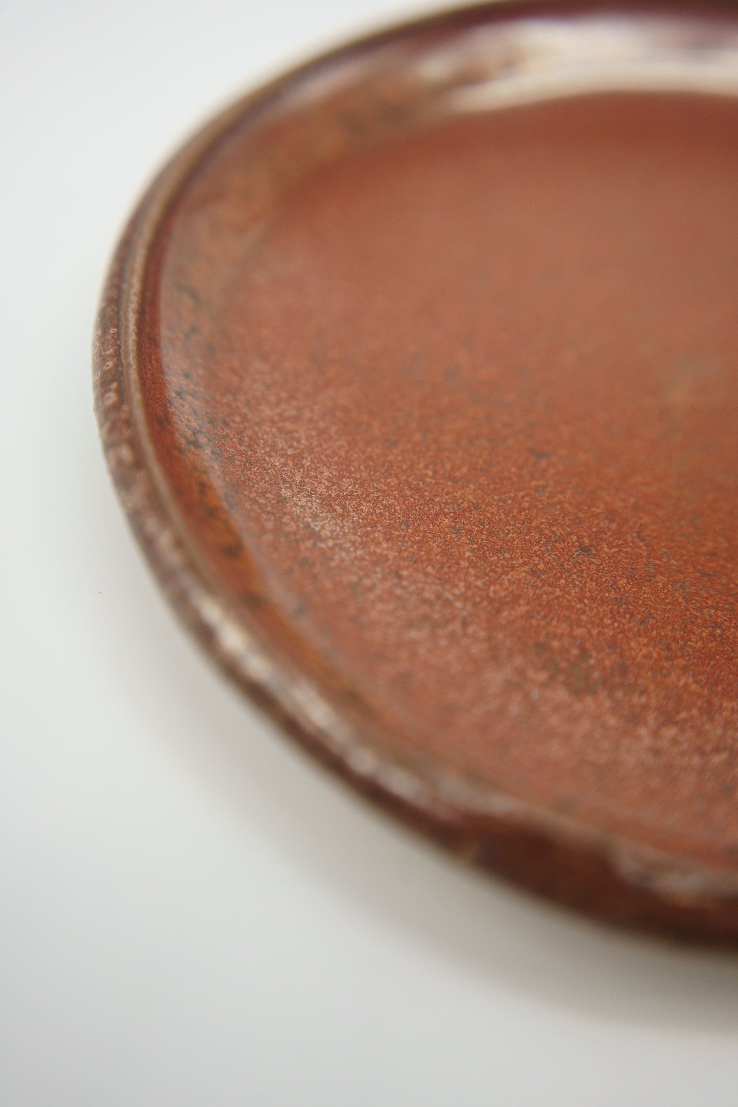 Small Wavy Dish in Ohata Red