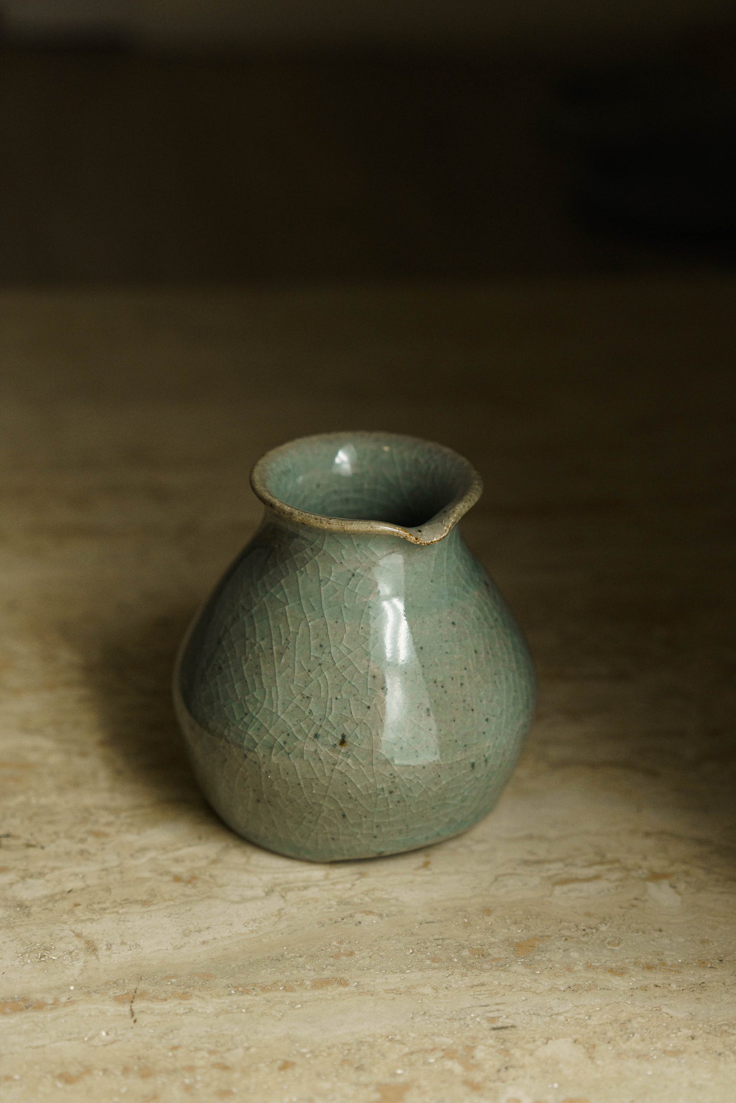 Celadon Three-Foot Pourer