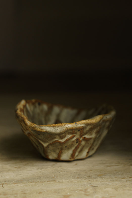 Handbuilt Toasted Trinket Dish