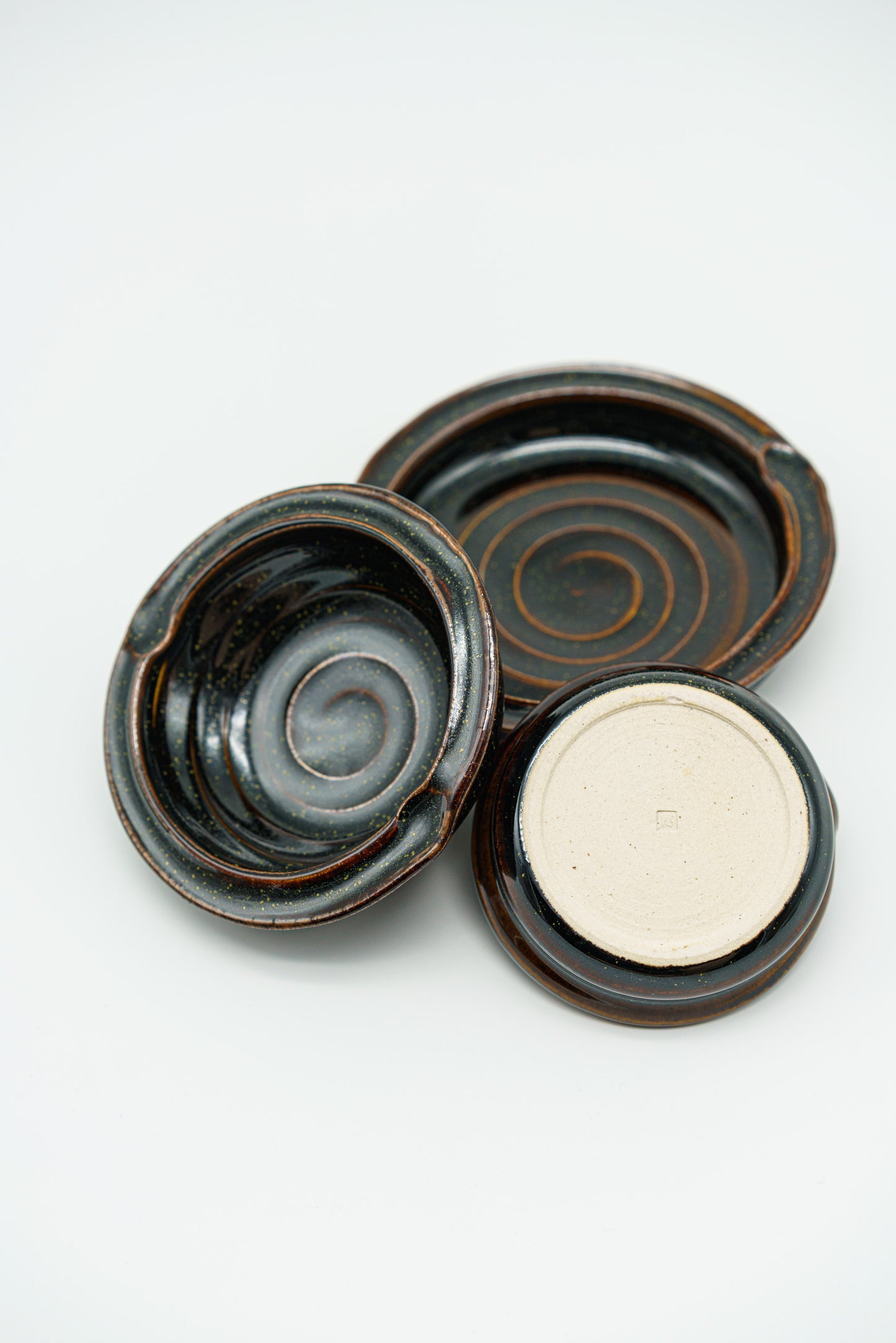 Nesting Teadust Bowls with Rims- Only Small Available