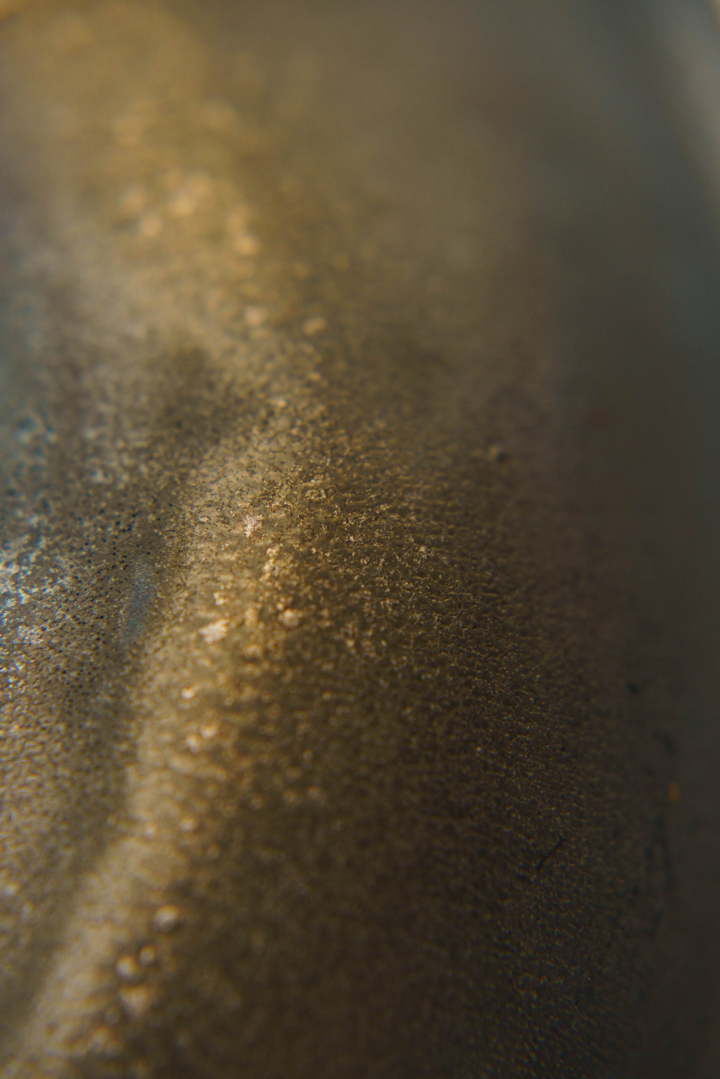 Aged Metallic Bronze Dish