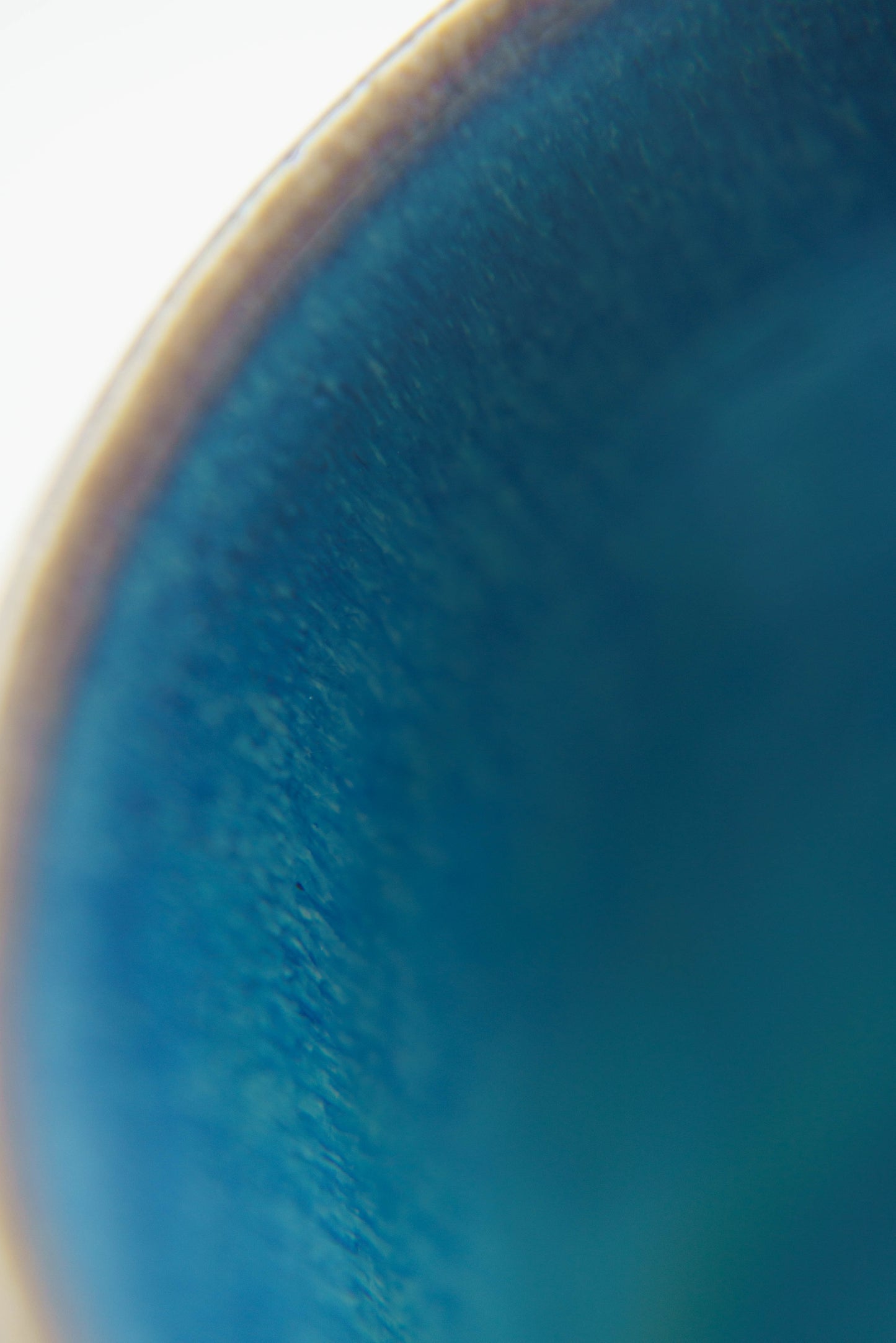 Ridged Cup in Cerulean Blue