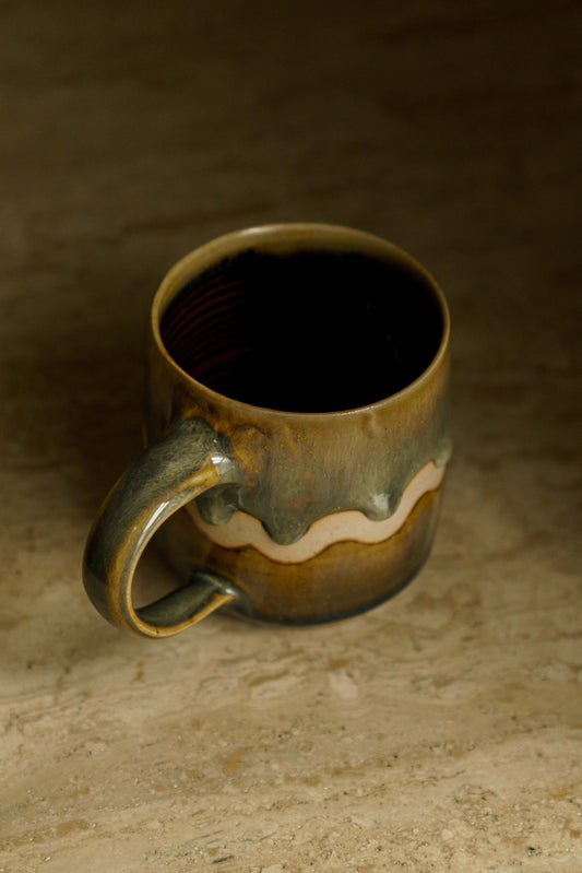 Wavy Charlie Brown-esque Mug