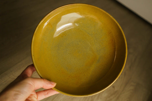 Flowy Yellow Bowl