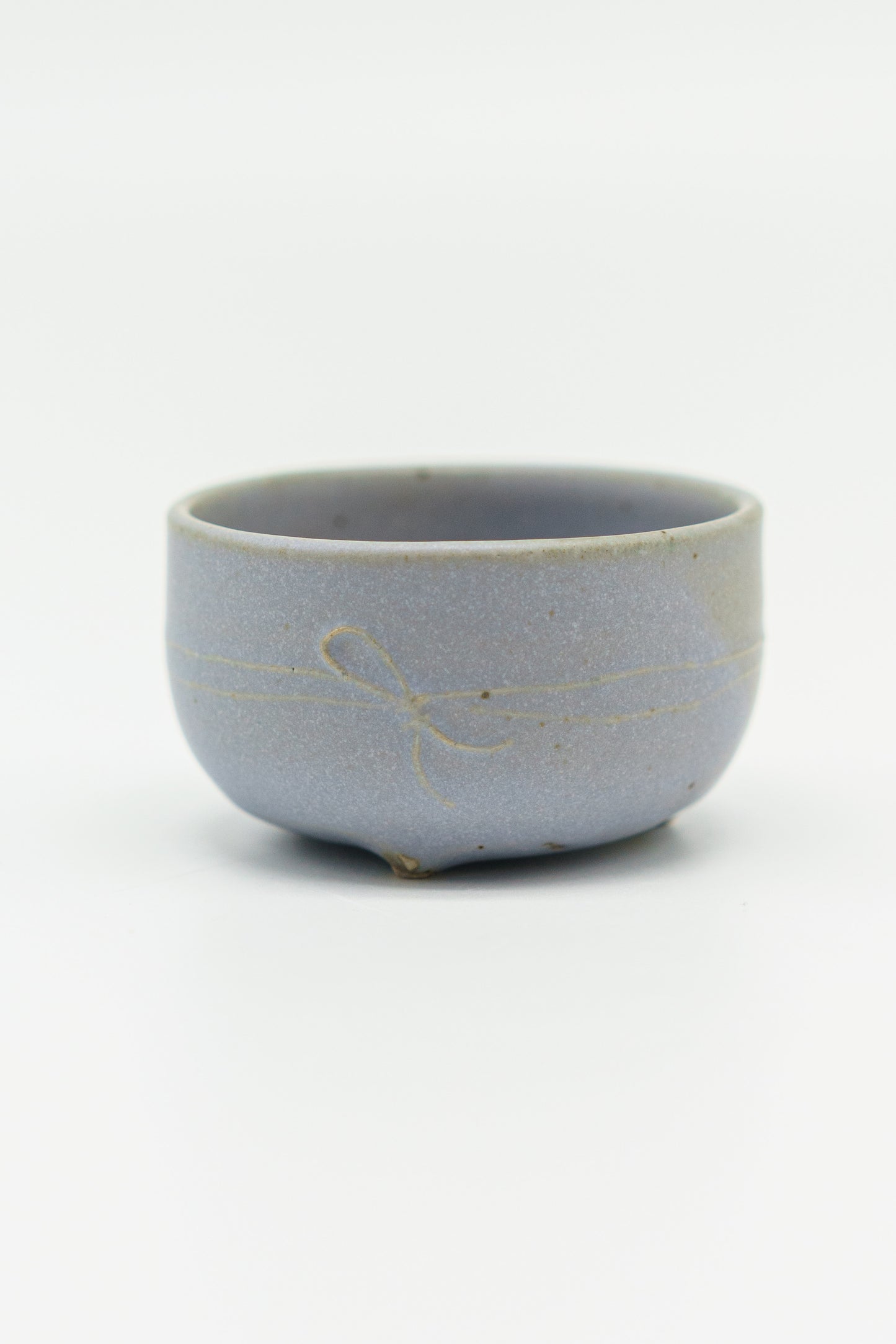 Short Ribbon Teacup in Lavender - Seconds