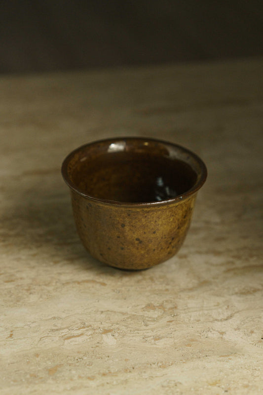 Speckled Brown Teacup