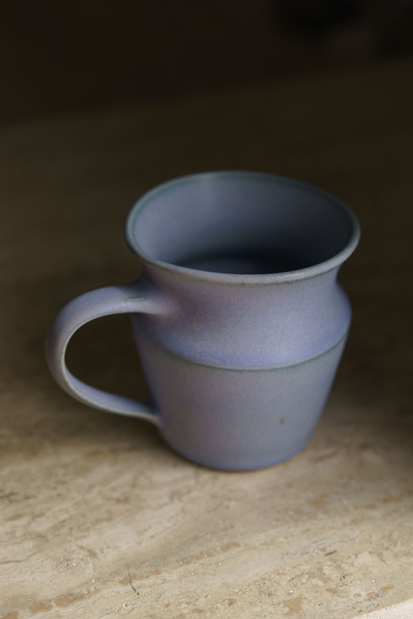 Lavender Angled Mug - SECONDS