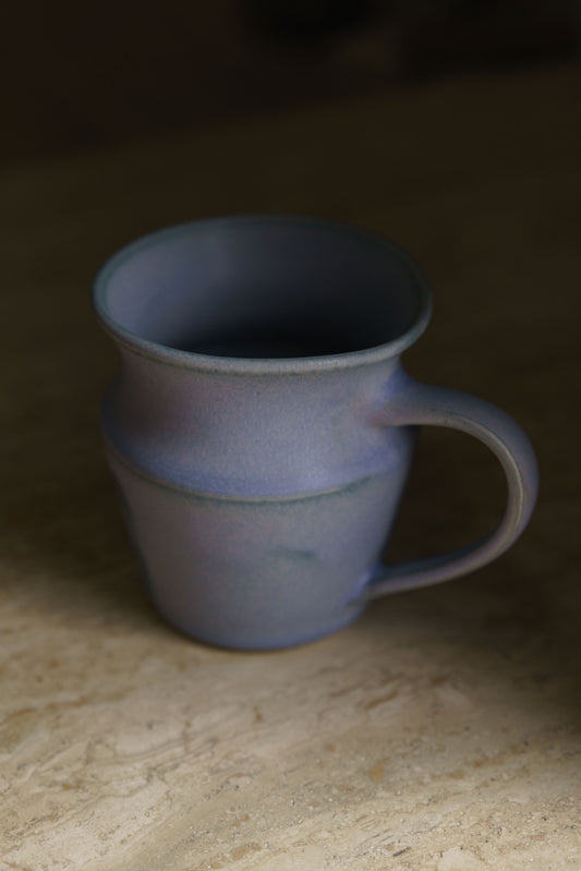 Lavender Angled Mug - SECONDS