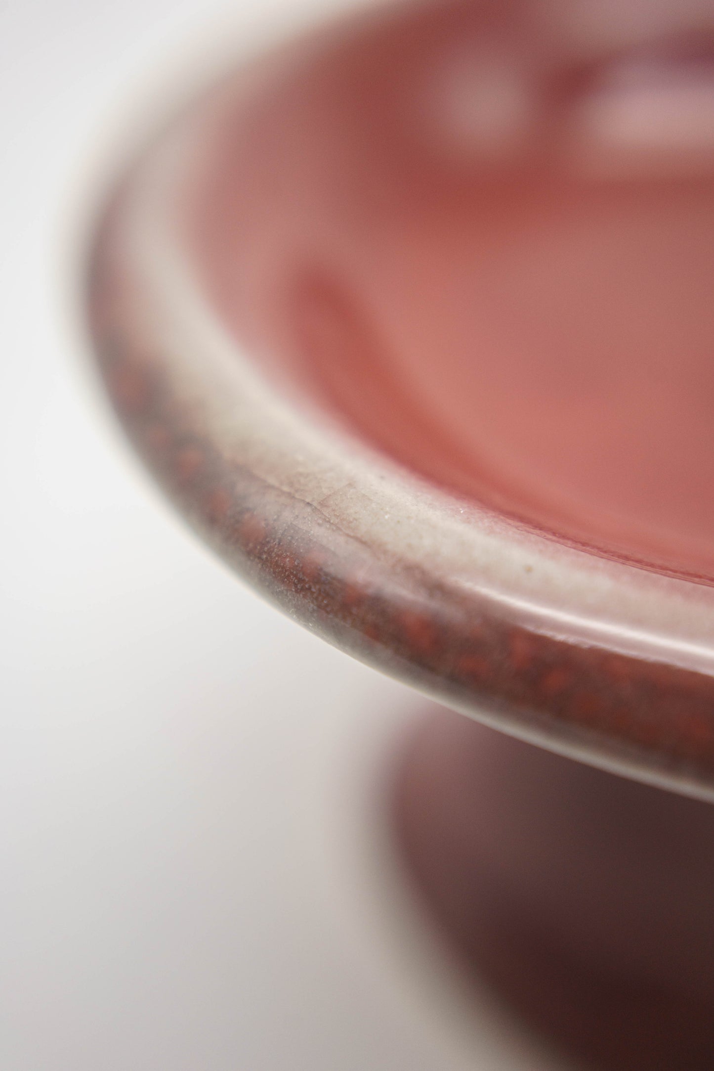 Pedestal Plate in Cranberry