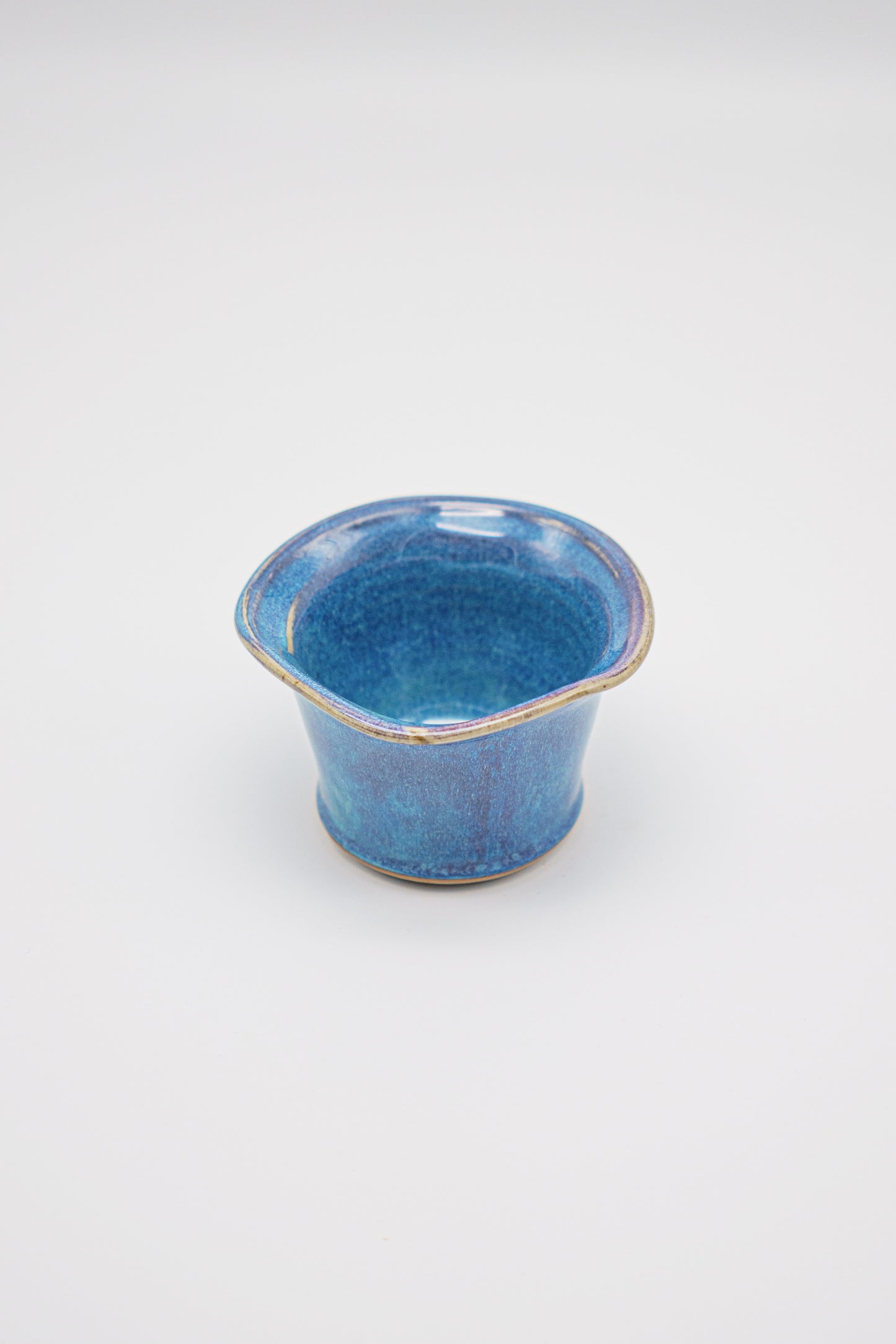 Small Cerulean Flower Pot